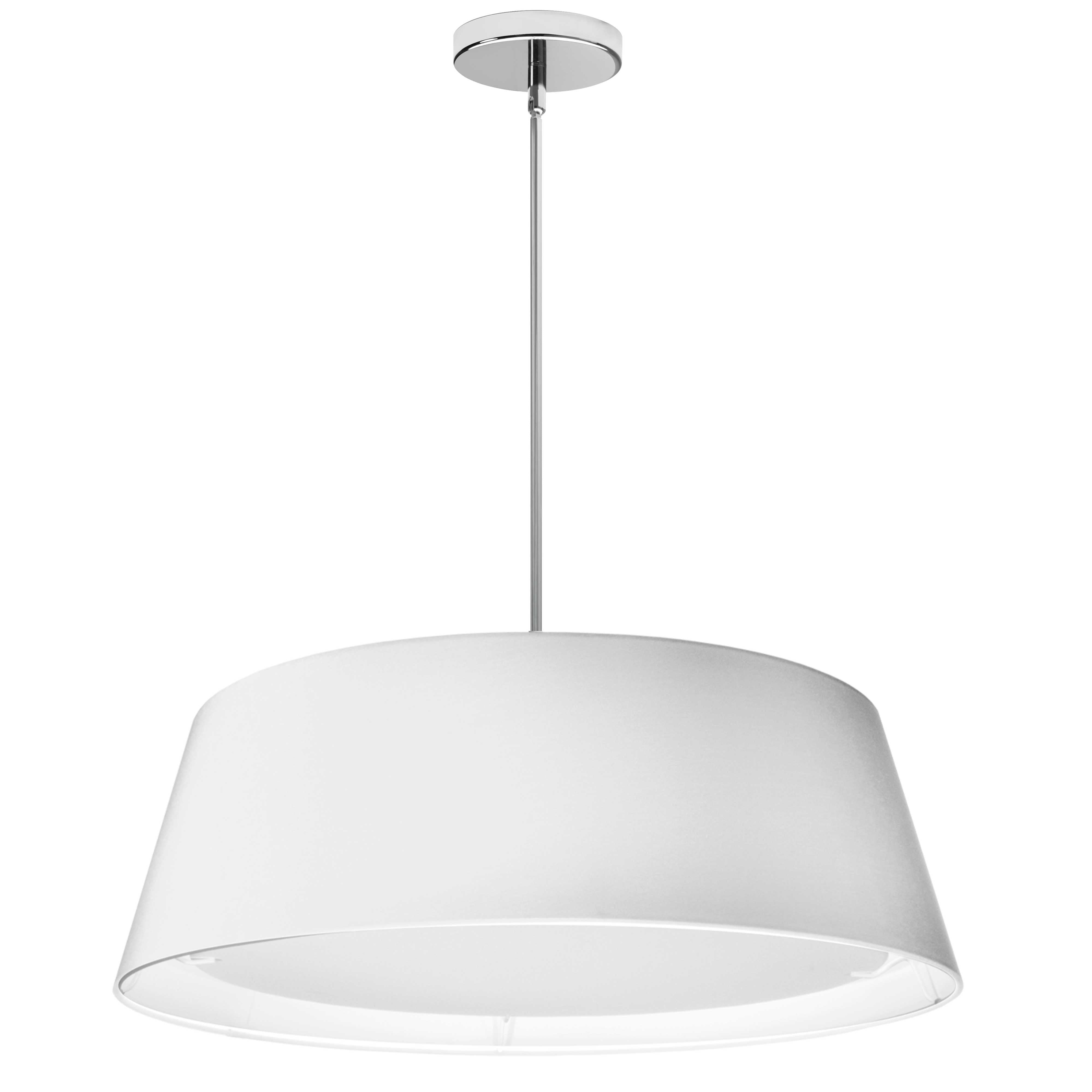 LED Suspension Blanc DEL INTÉGRÉ - TDLED-24LP-WH | DAINOLITE