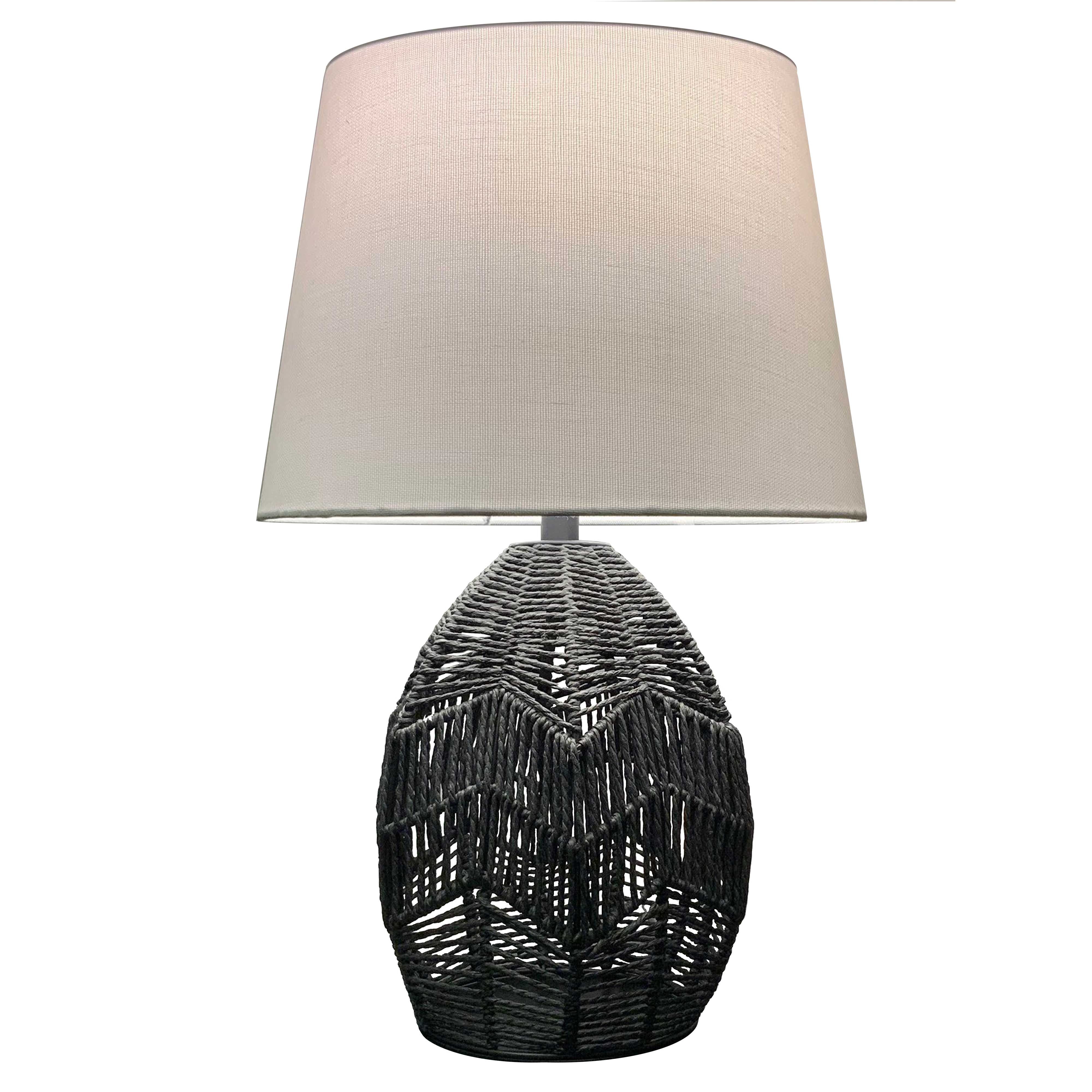 Lampe de table Noir mat | TILLIE