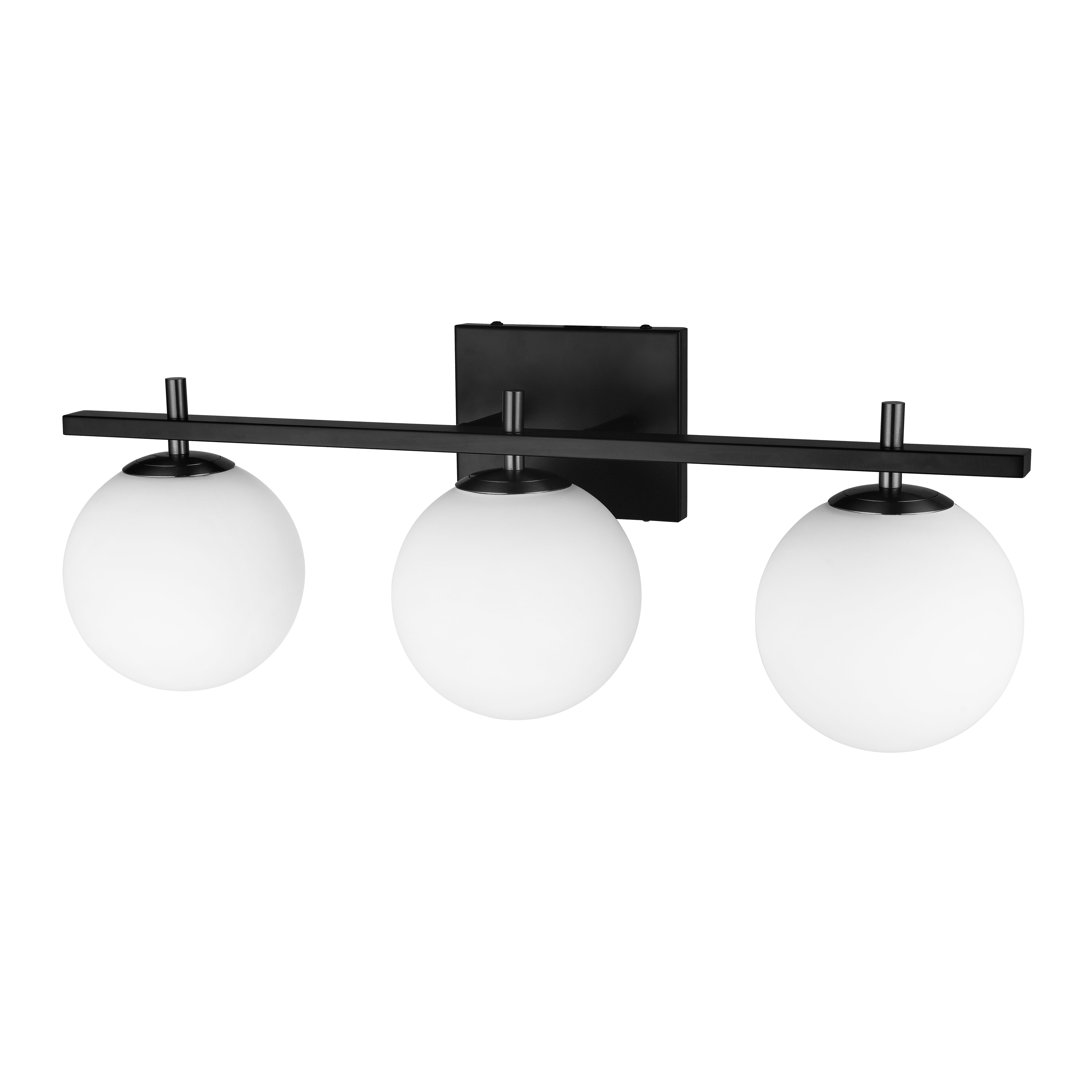 VIVALDI Bathroom wall sconce Black - VAD-233W-MB | DAINOLITE