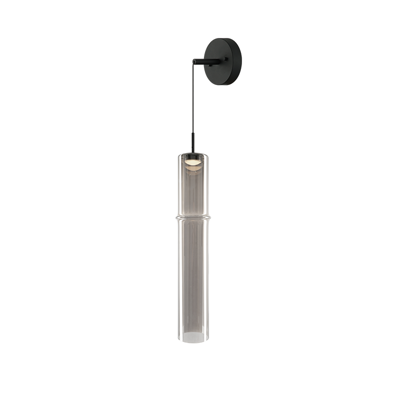 Luminaire suspendu | BAMBU - Noir