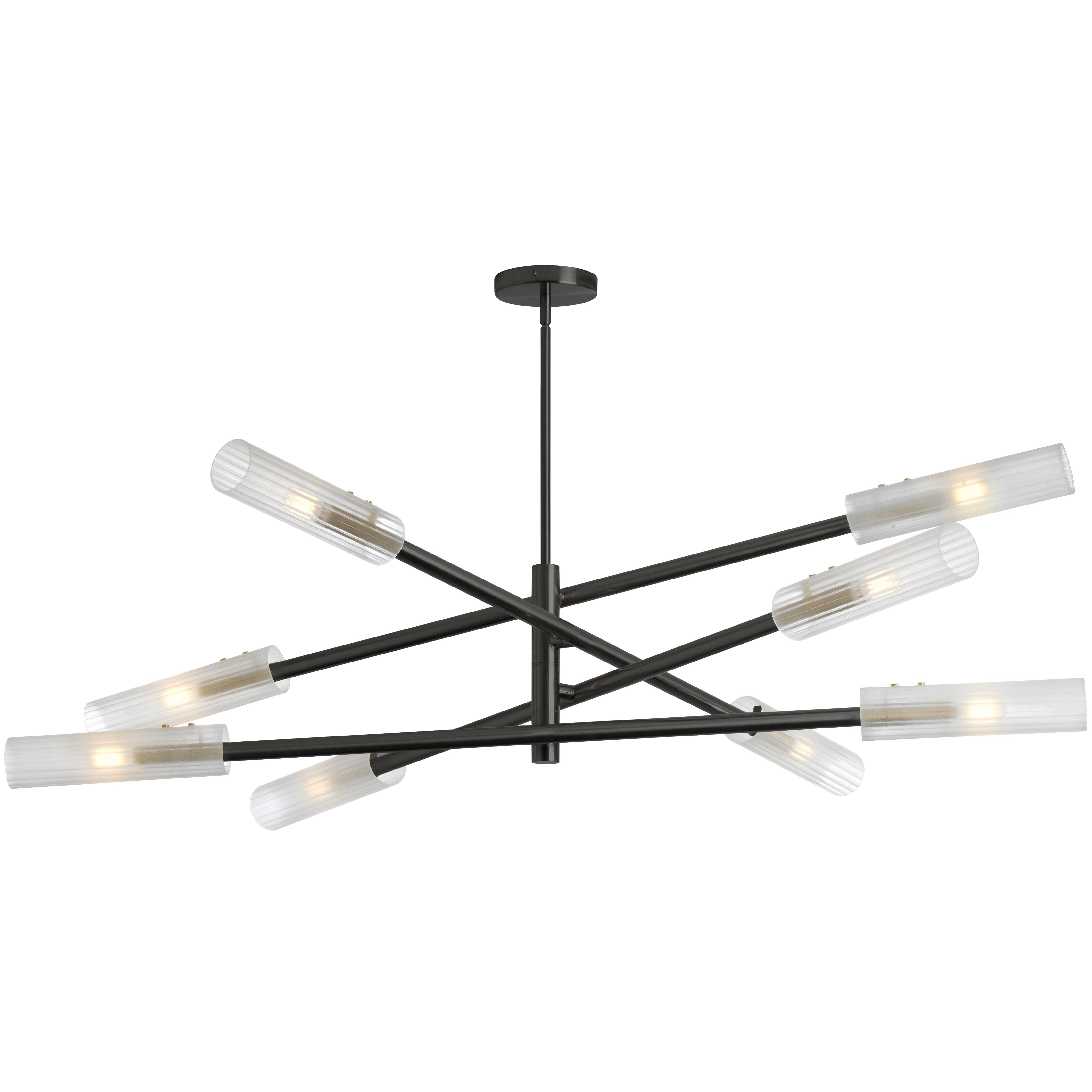WAND Chandelier Noir - WAN-448C-MB-AGB-FR | DAINOLITE