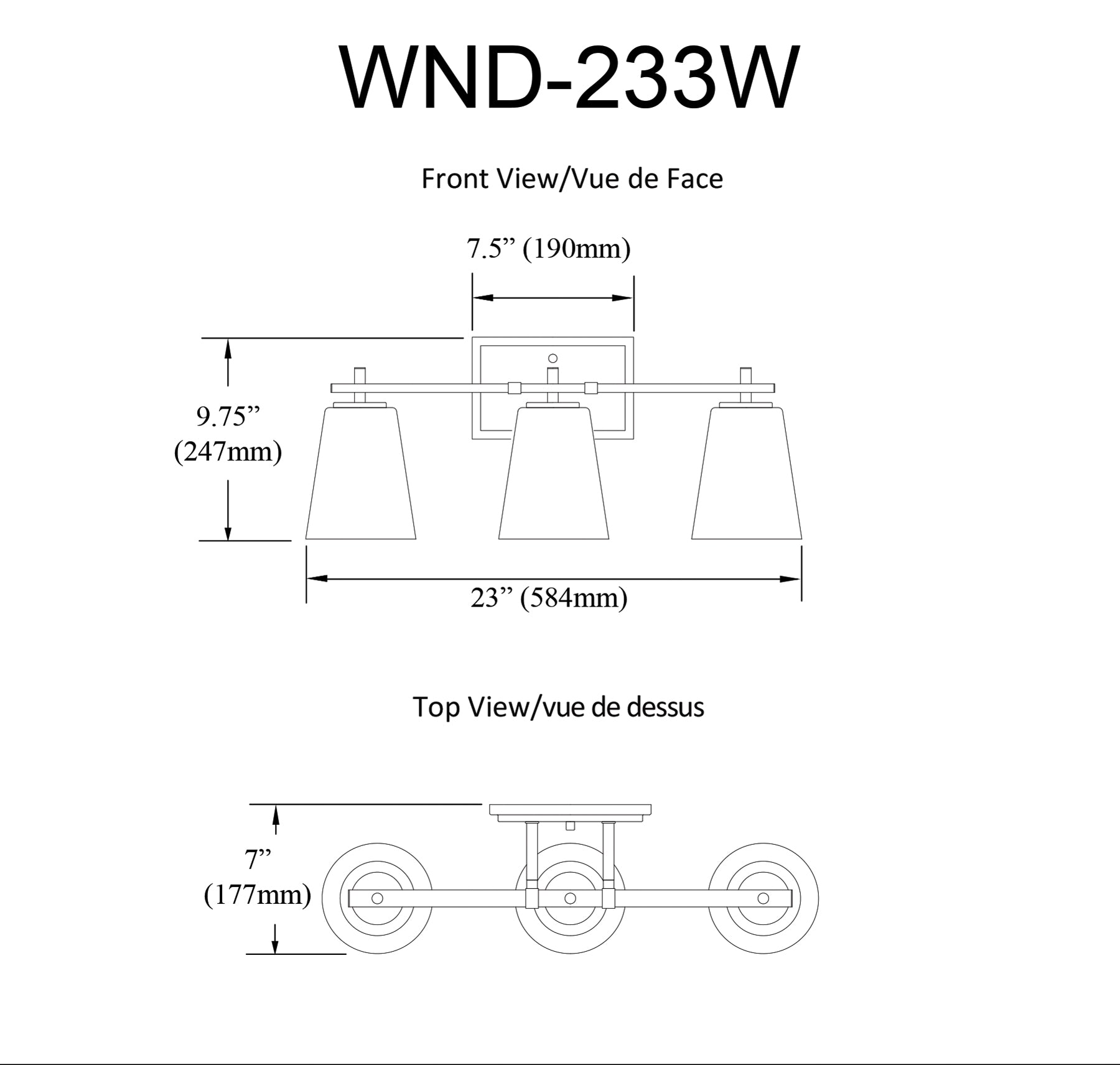 Applique murale Transparent | WENDA