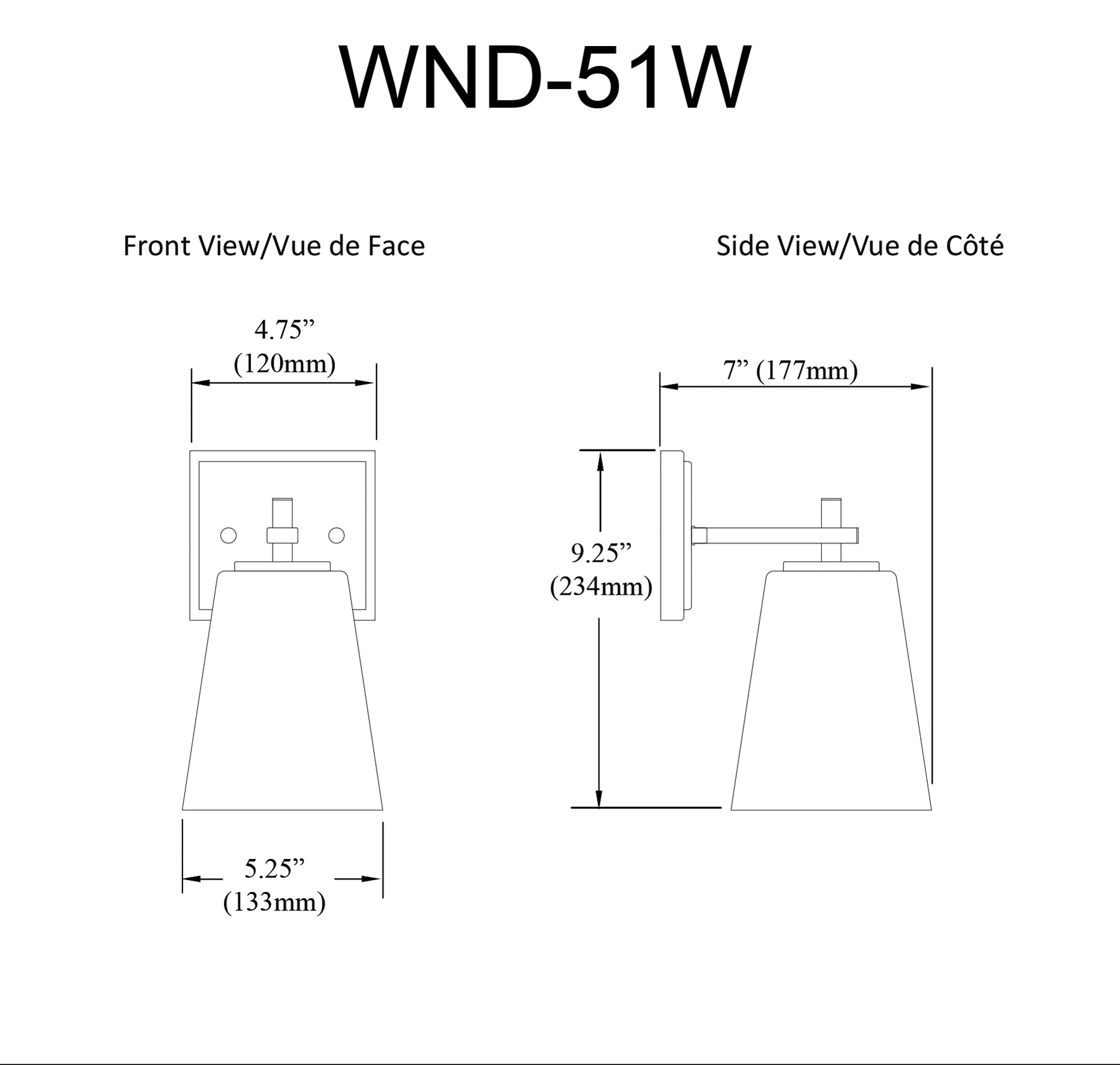 Applique murale Transparent | WENDA