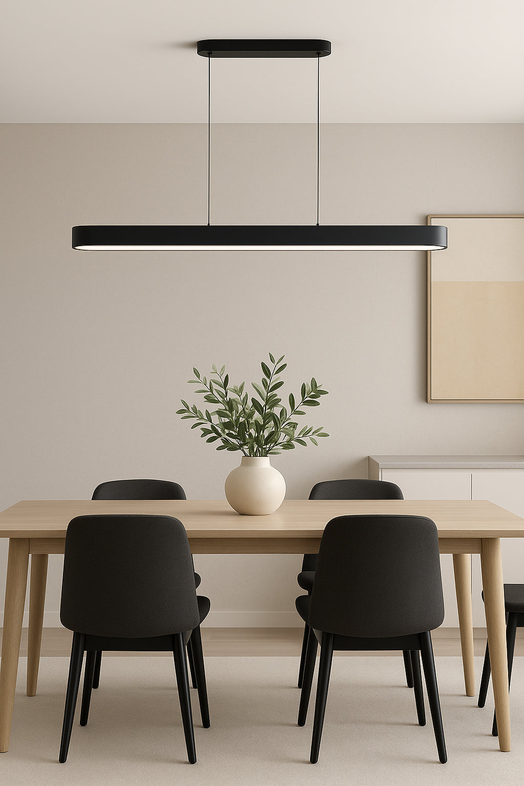 Luminaire suspendu Albâtre | WALSH — 72 po
