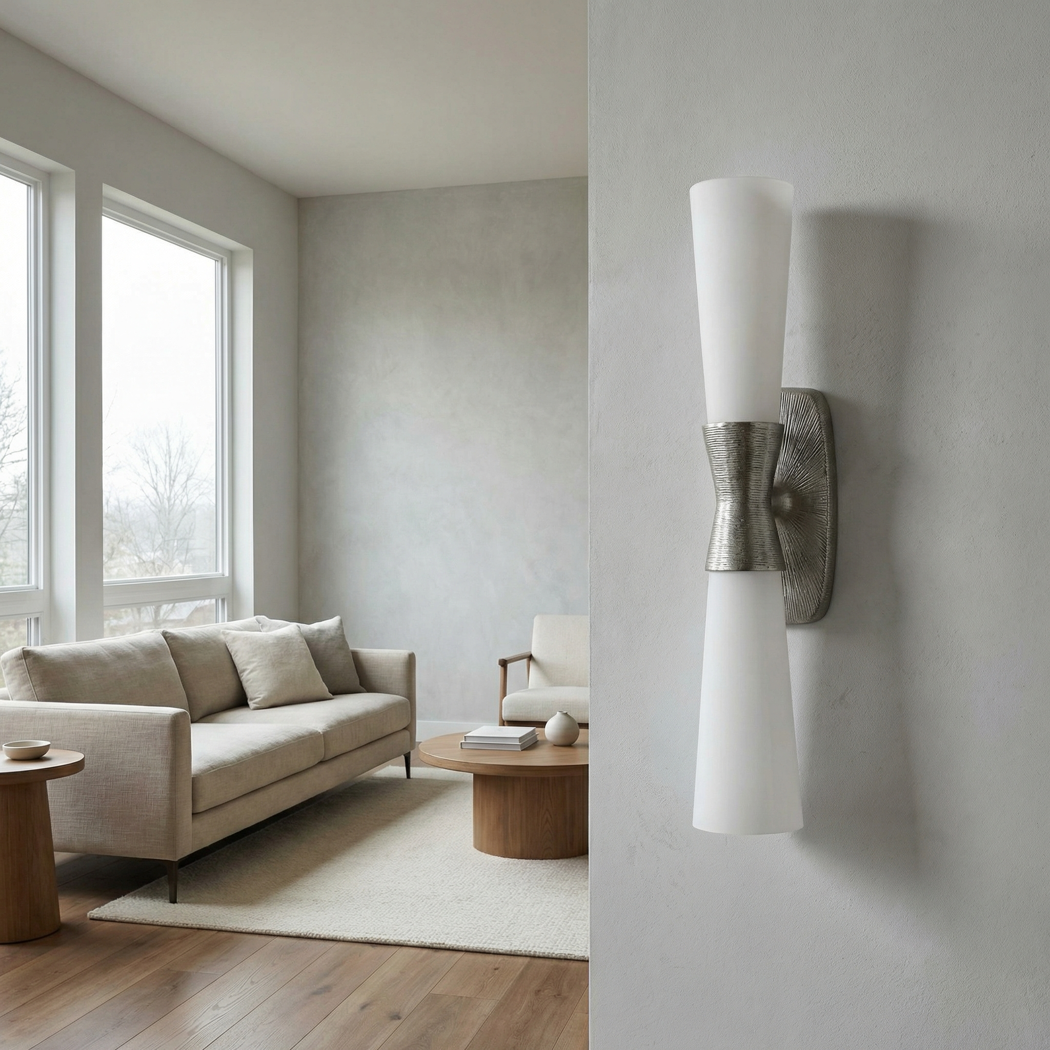 Applique murale | WHITNEY — 5 po × 24 po