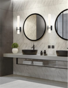 BHUTAN Murale Noir - WS83218-BK | KUZCO