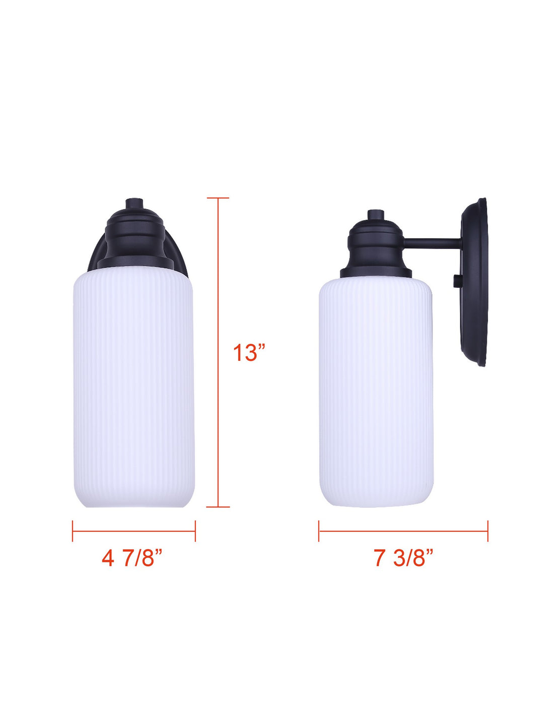 Lanterne murale extérieure 1 lumière | Vega