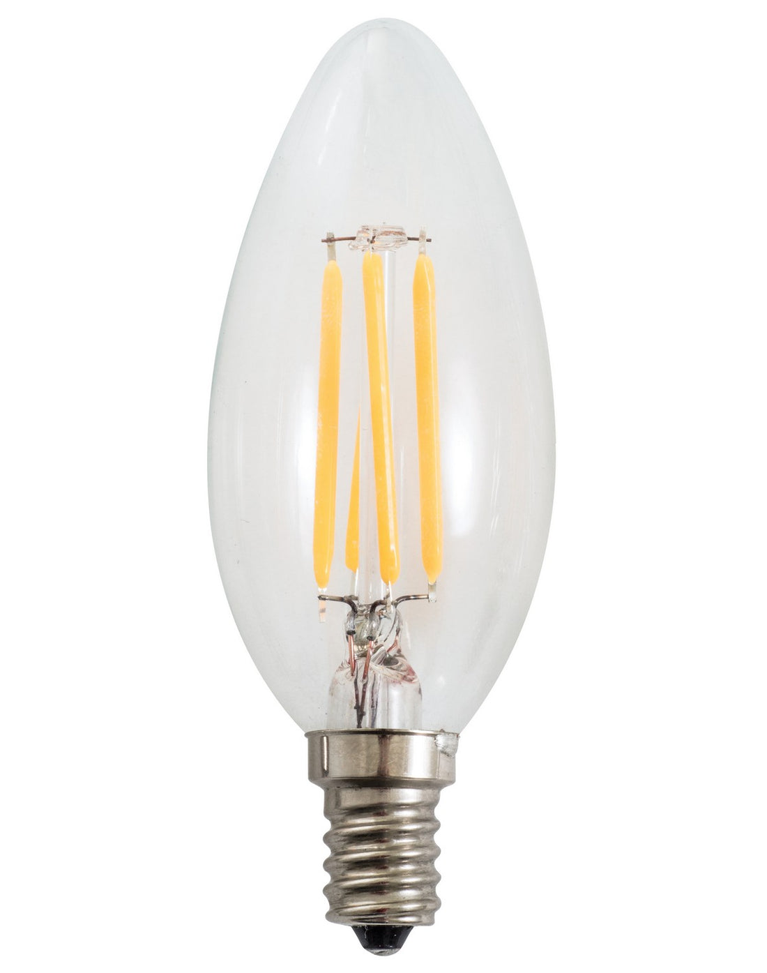 Ampoule DEL flamme (C35), 4.4 W, 4000 K, culot E12 — DVCT24CC40H