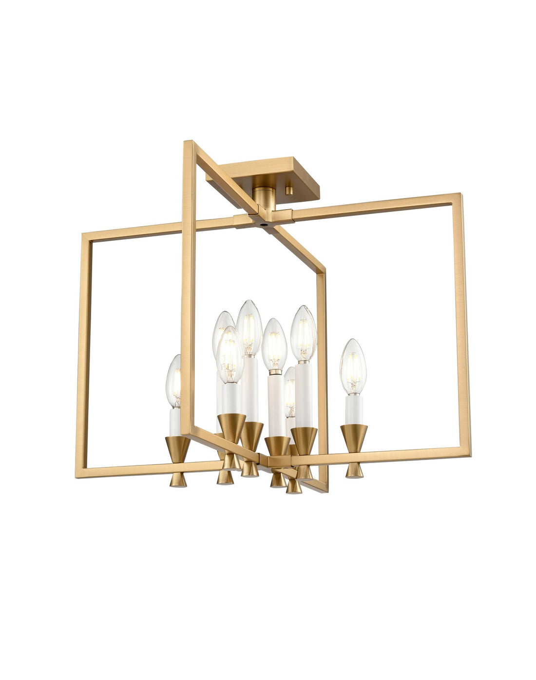 Semi-plafonnier 8 lumières | Carisbrooke