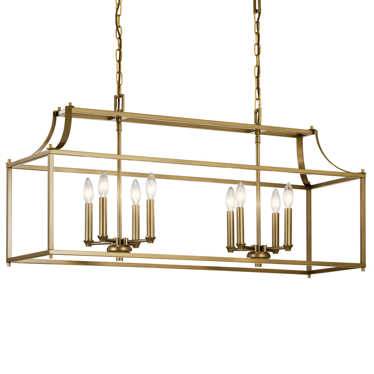 Lustre linéaire 8 lumières | Morrigan