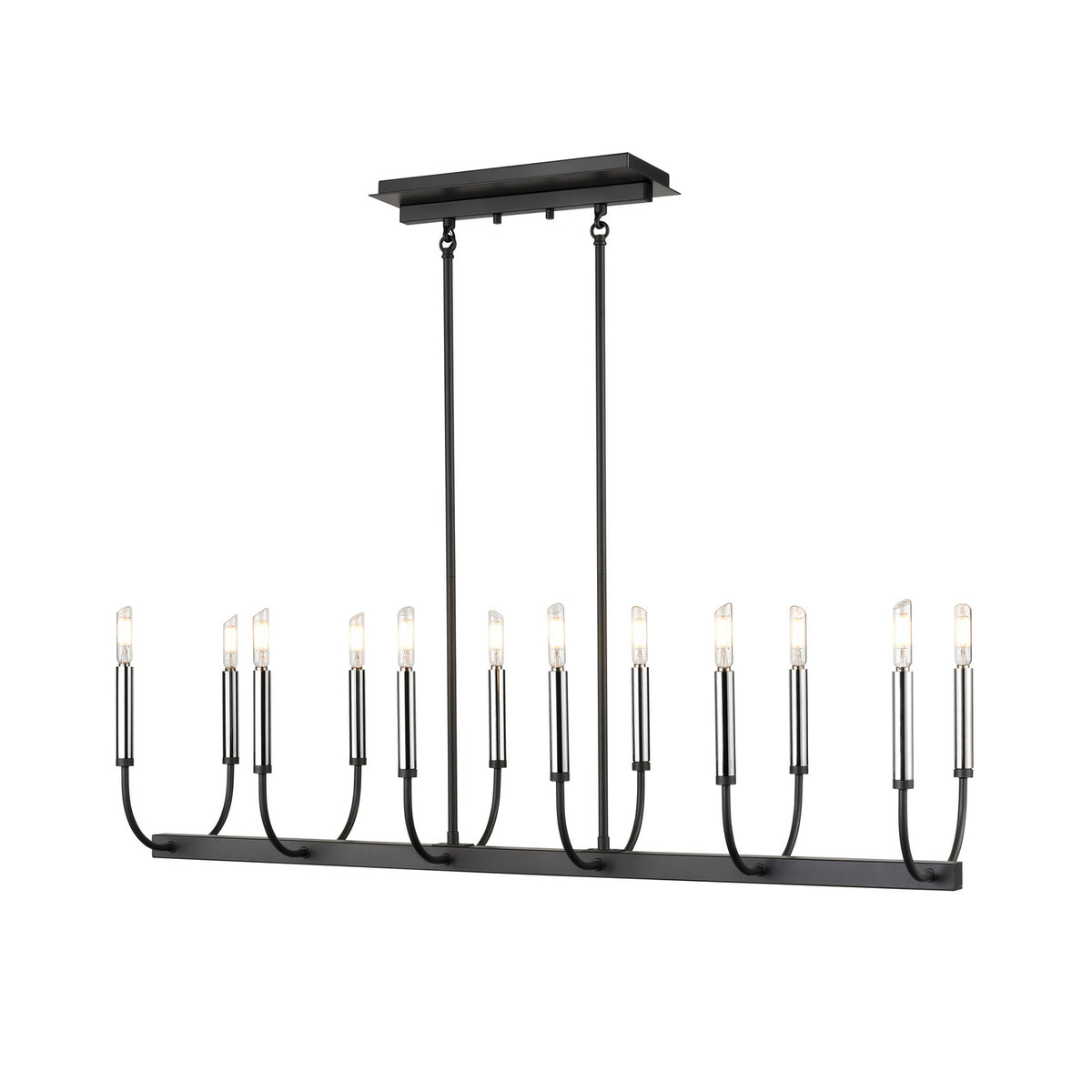 Suspension linéaire 12 lumières | Olivia