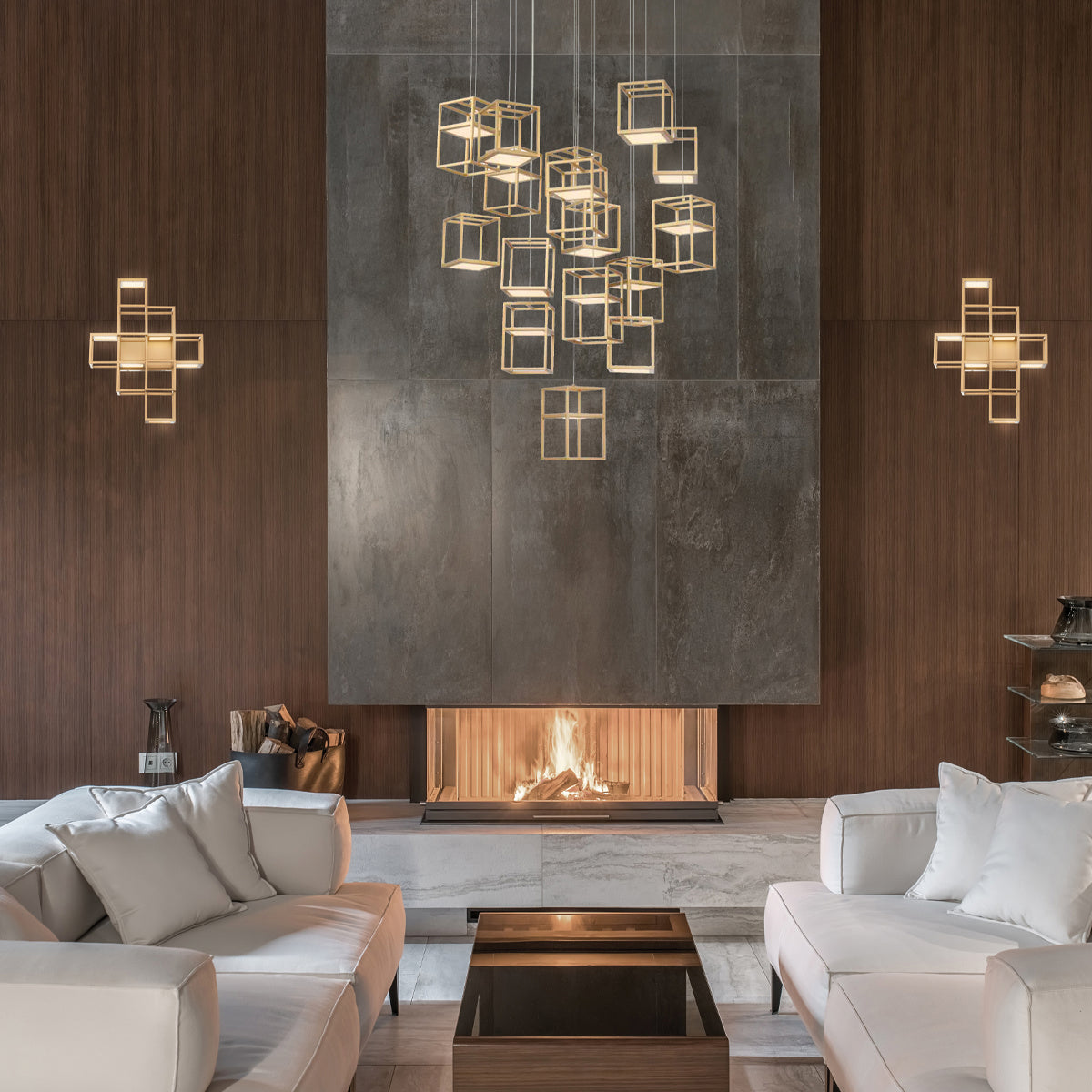 Lustre DEL | Ferro