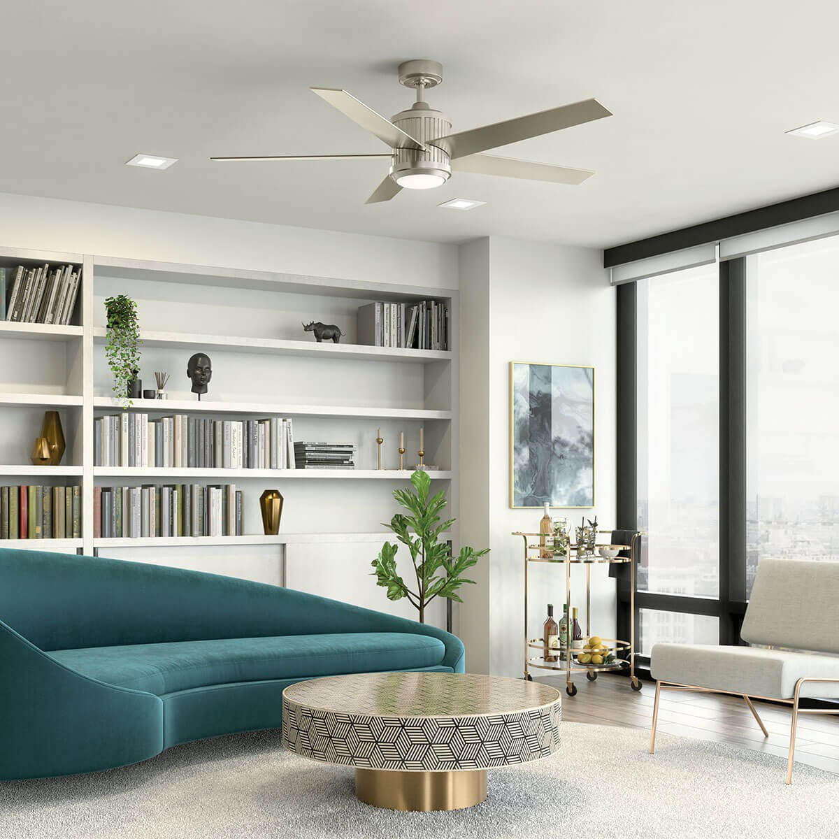 Ventilateur de plafond 56 po | Brahm