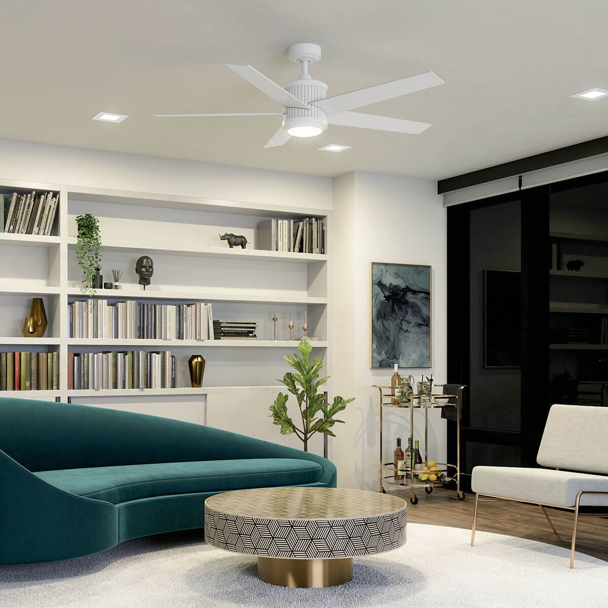 Ventilateur de plafond 56 po | Brahm
