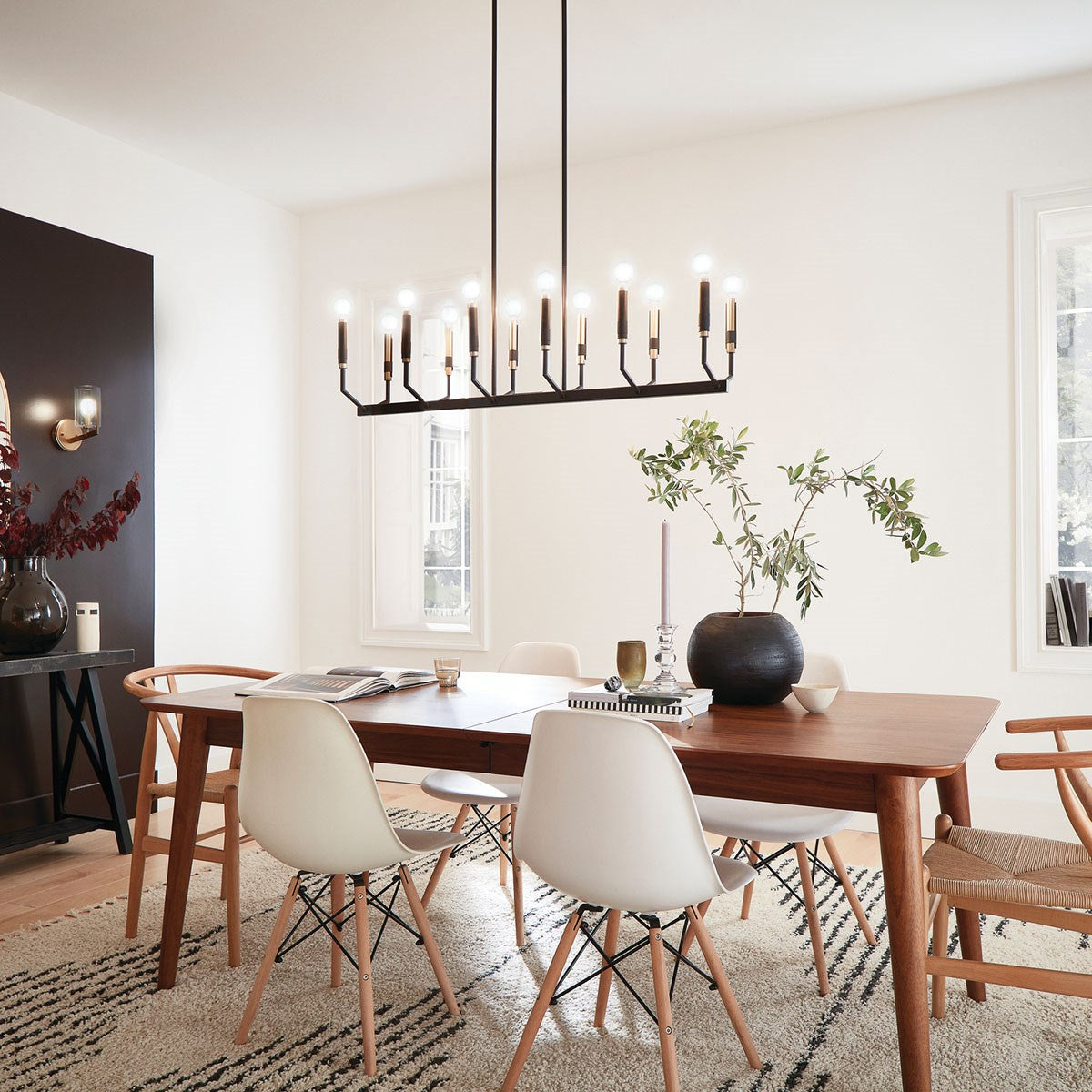 Lustre linéaire 12 lumières | Armand
