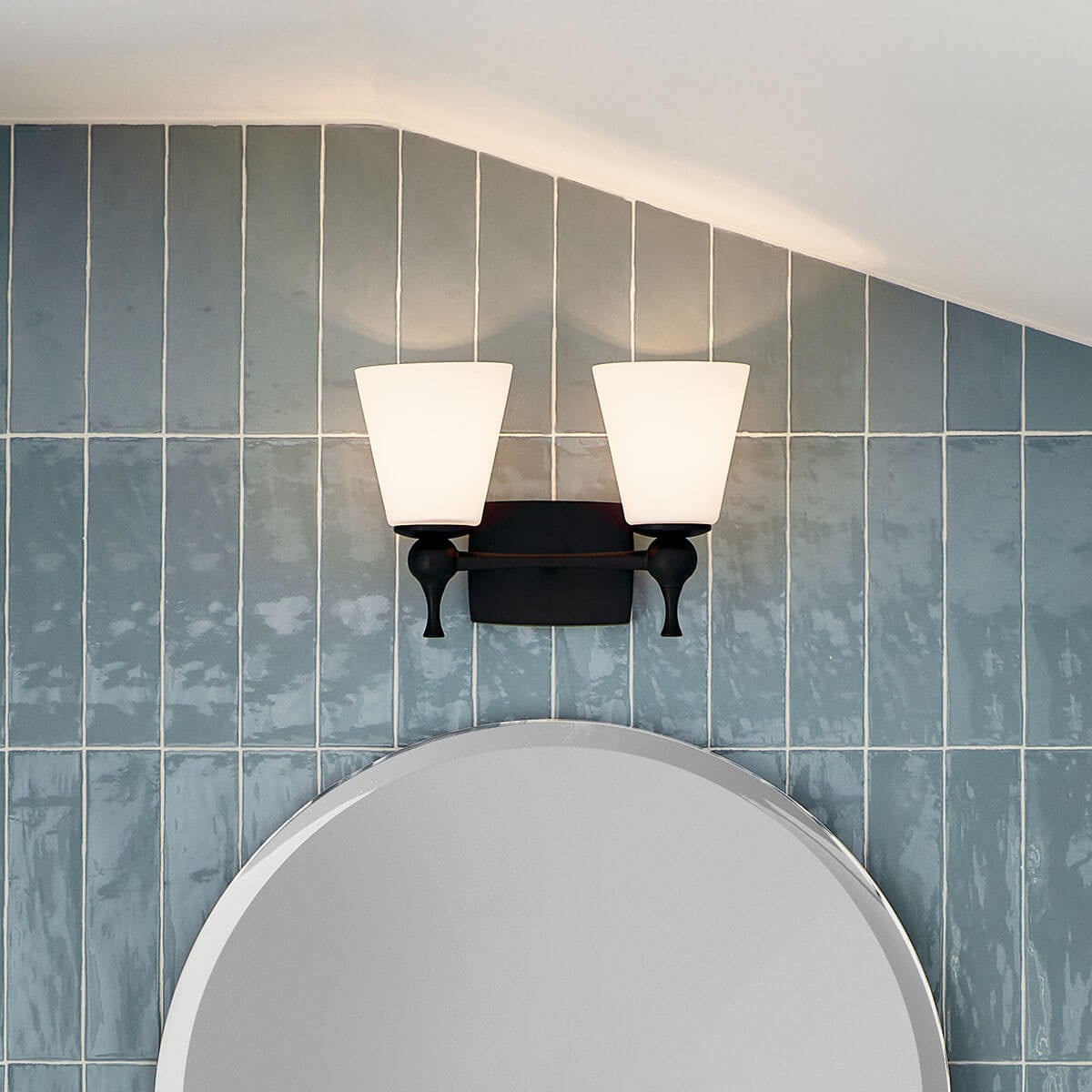 Applique de salle de bain 2 lumières | Cosabella