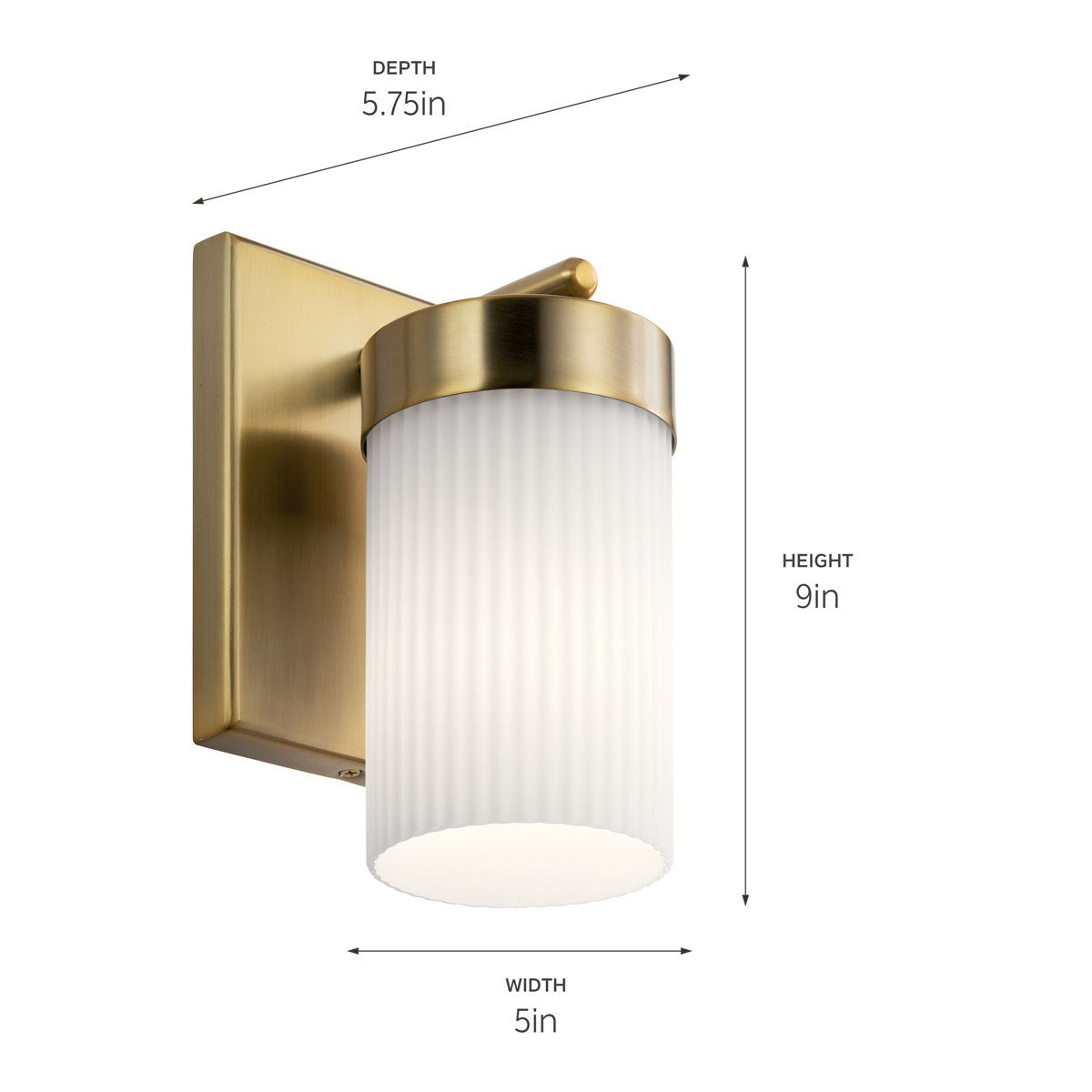 Applique murale 1 lumière | Ciona