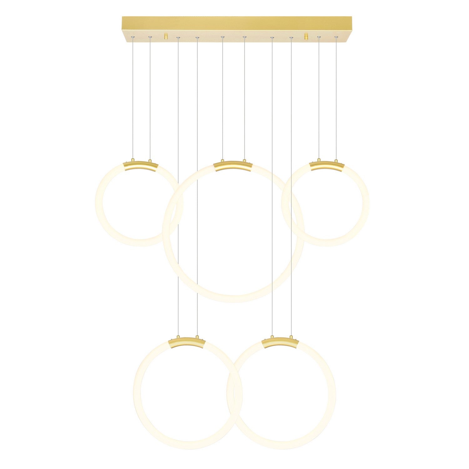 Lustre DEL | Hoops