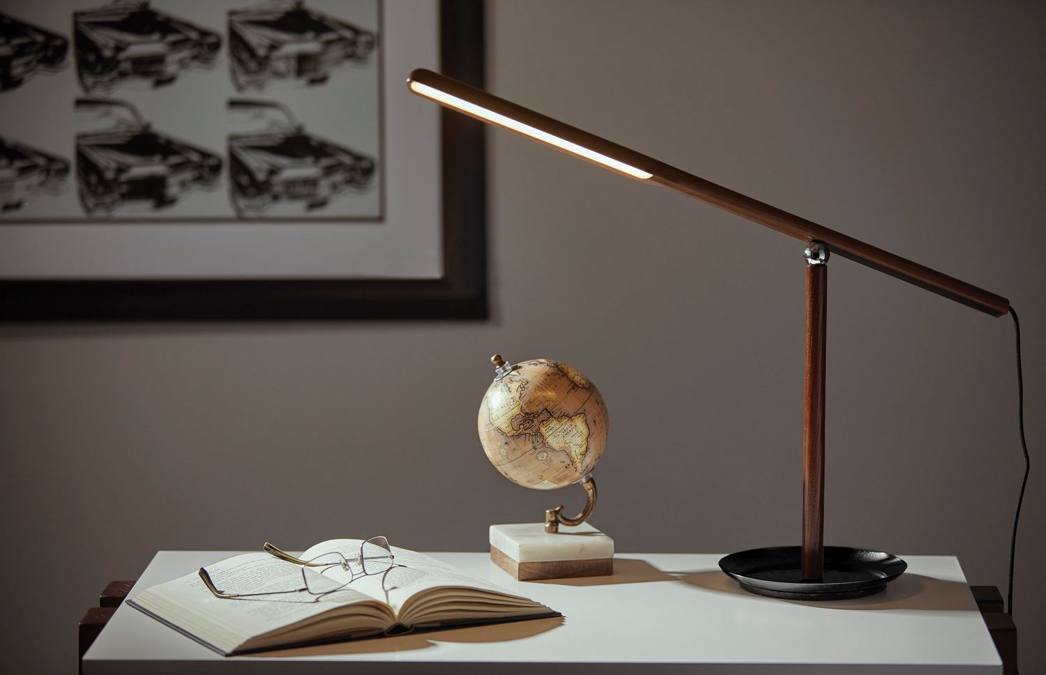 Lampe de bureau DEL | Gravity