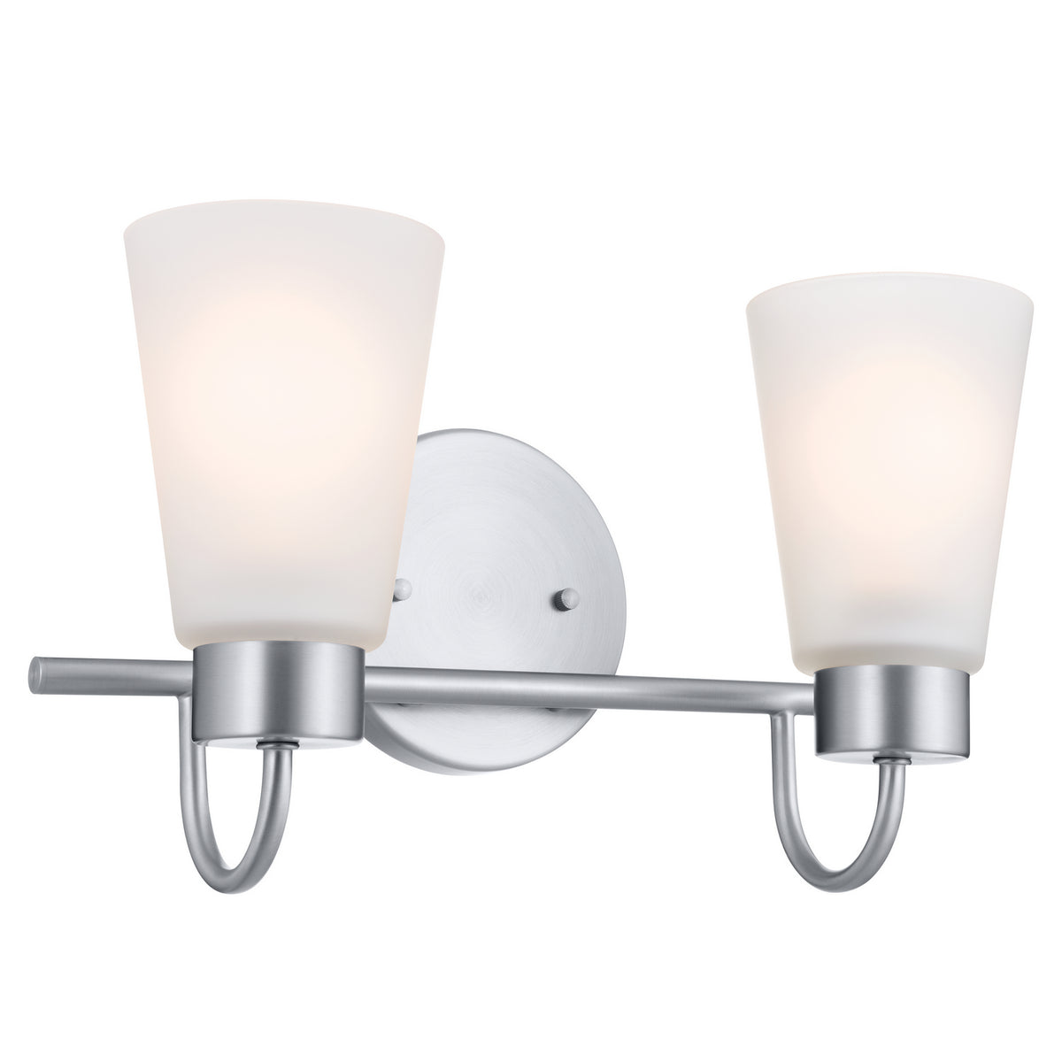 Applique de salle de bain 2 lumières | Erma