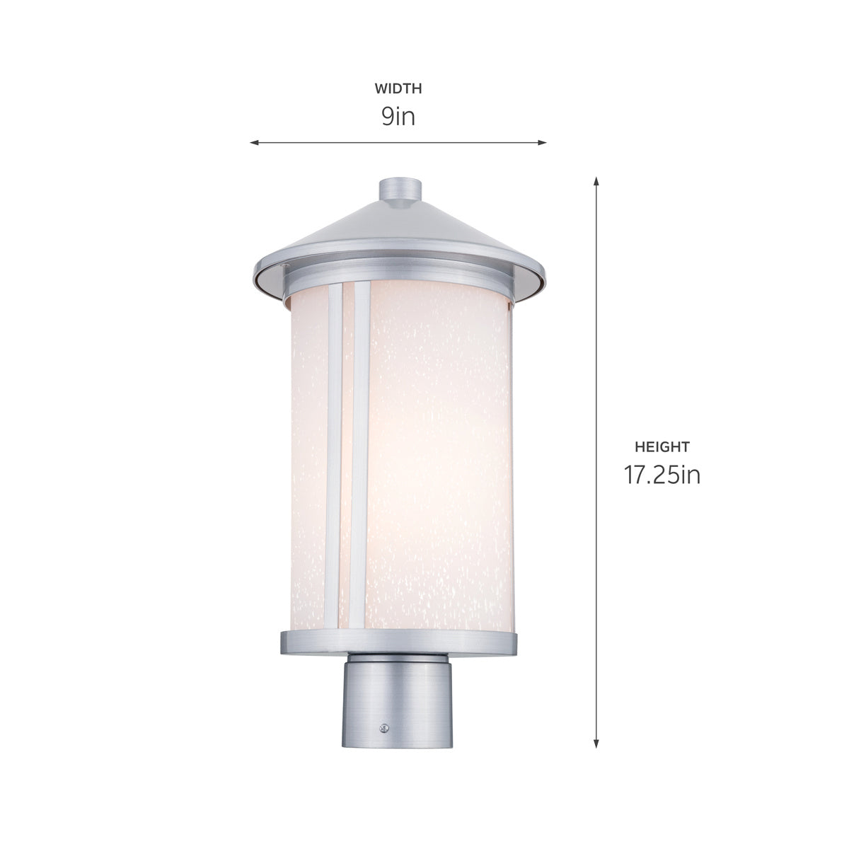 Lampadaire extérieur 1 lumière | Lombard