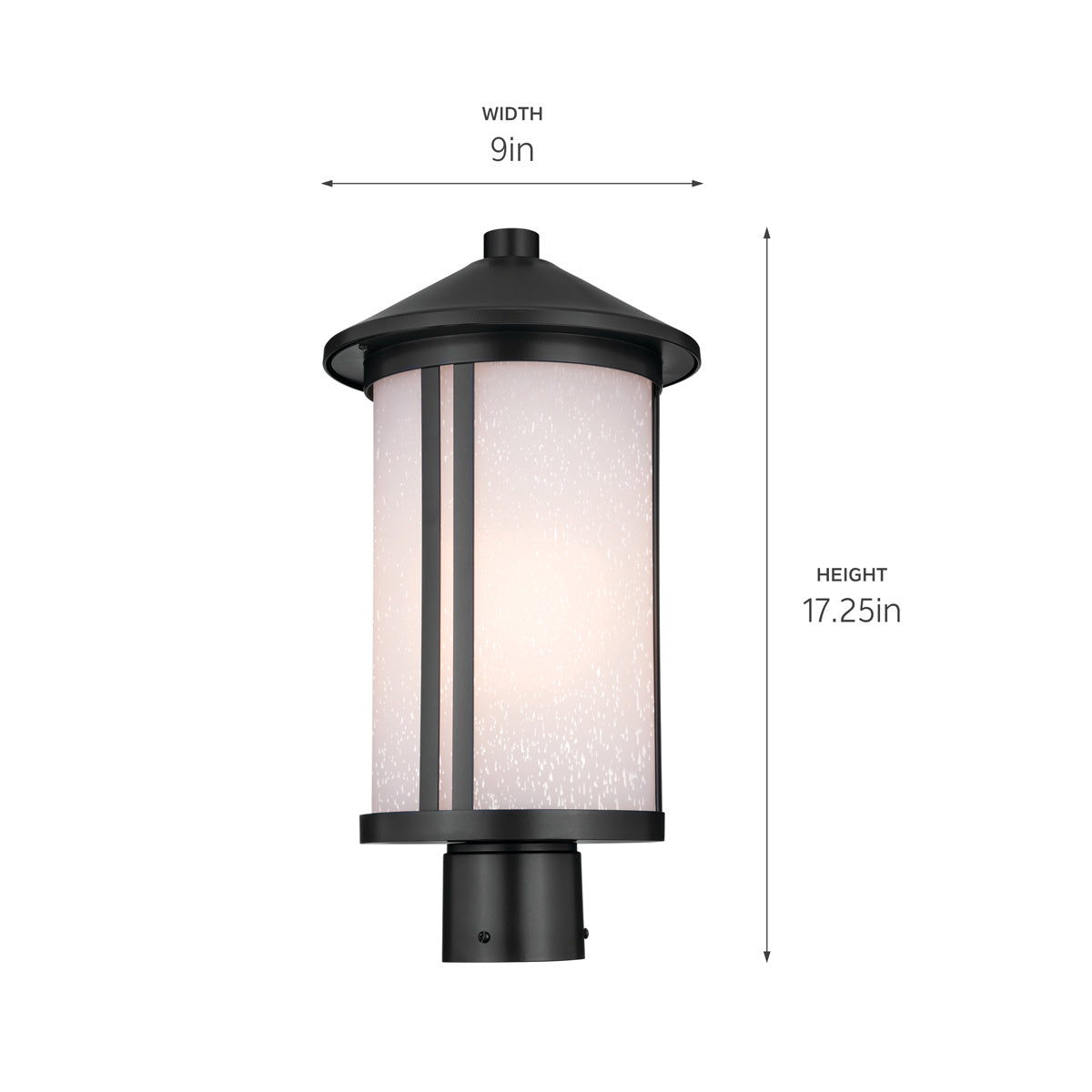 Lampadaire extérieur 1 lumière | Lombard