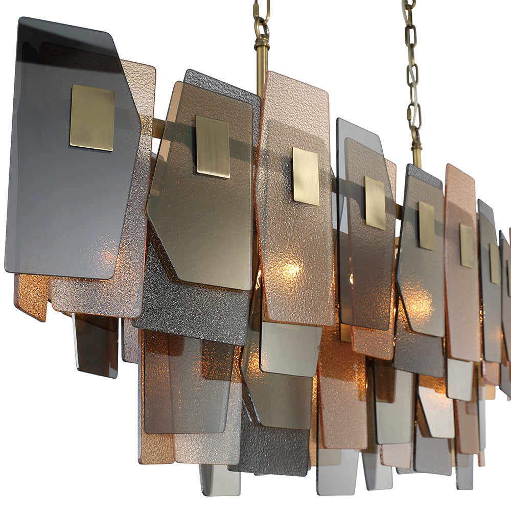 Lustre linéaire 11 lumières | Cocolina