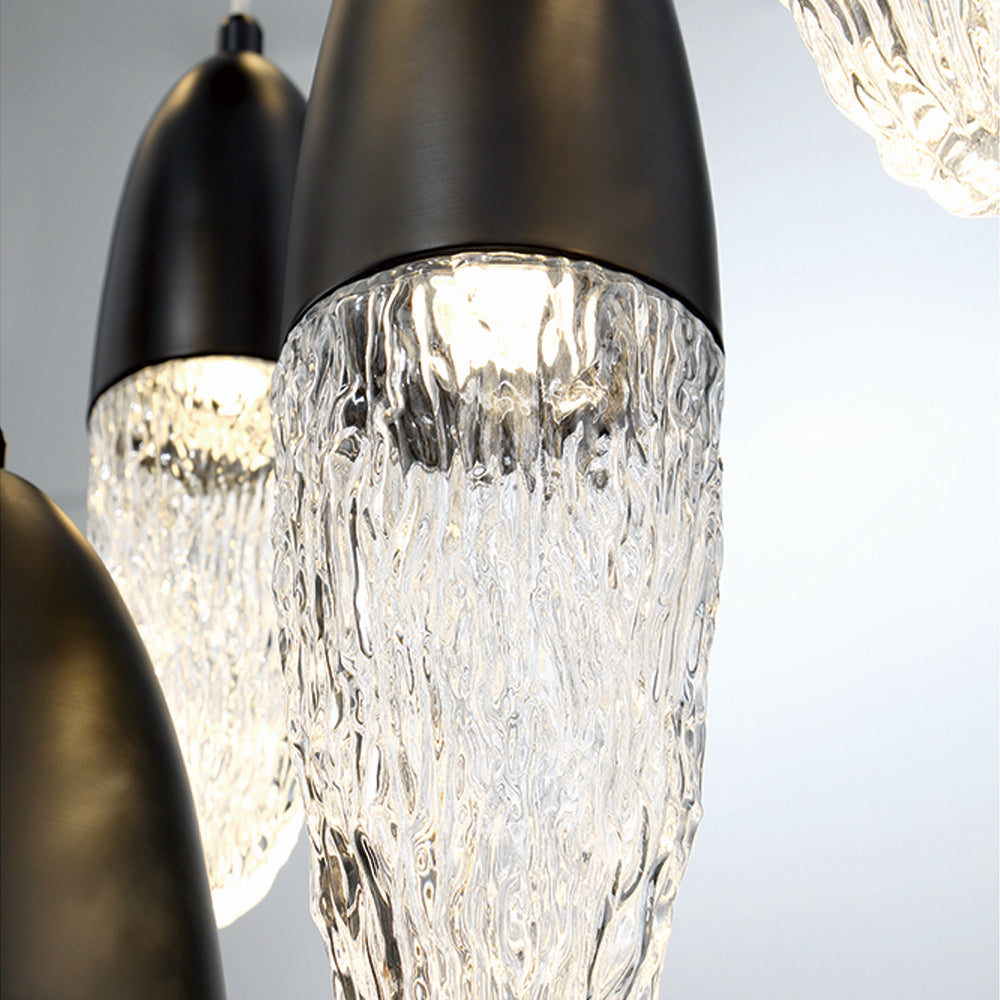 Lustre 12 lumières | Ecrou