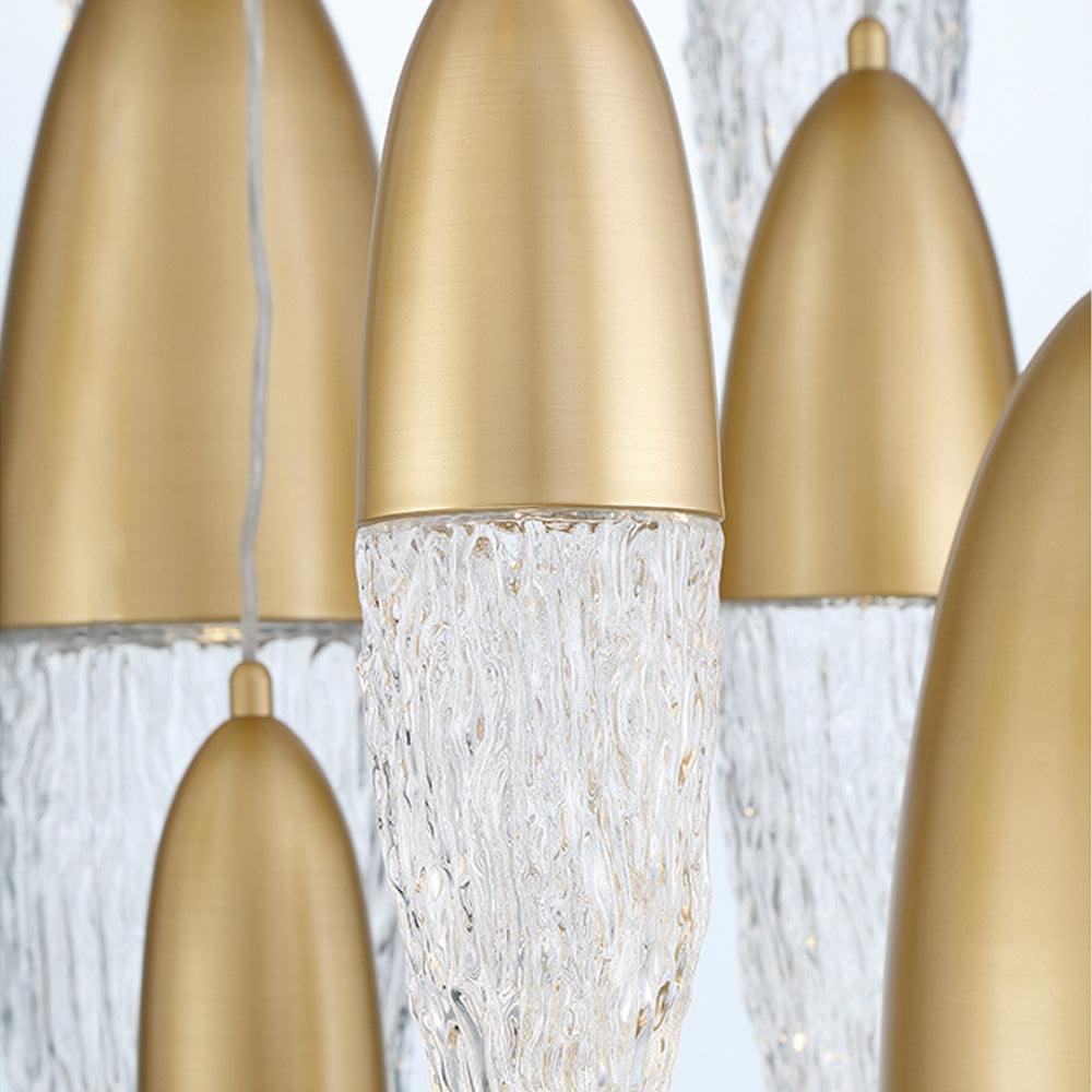 Lustre 22 lumières | Ecrou