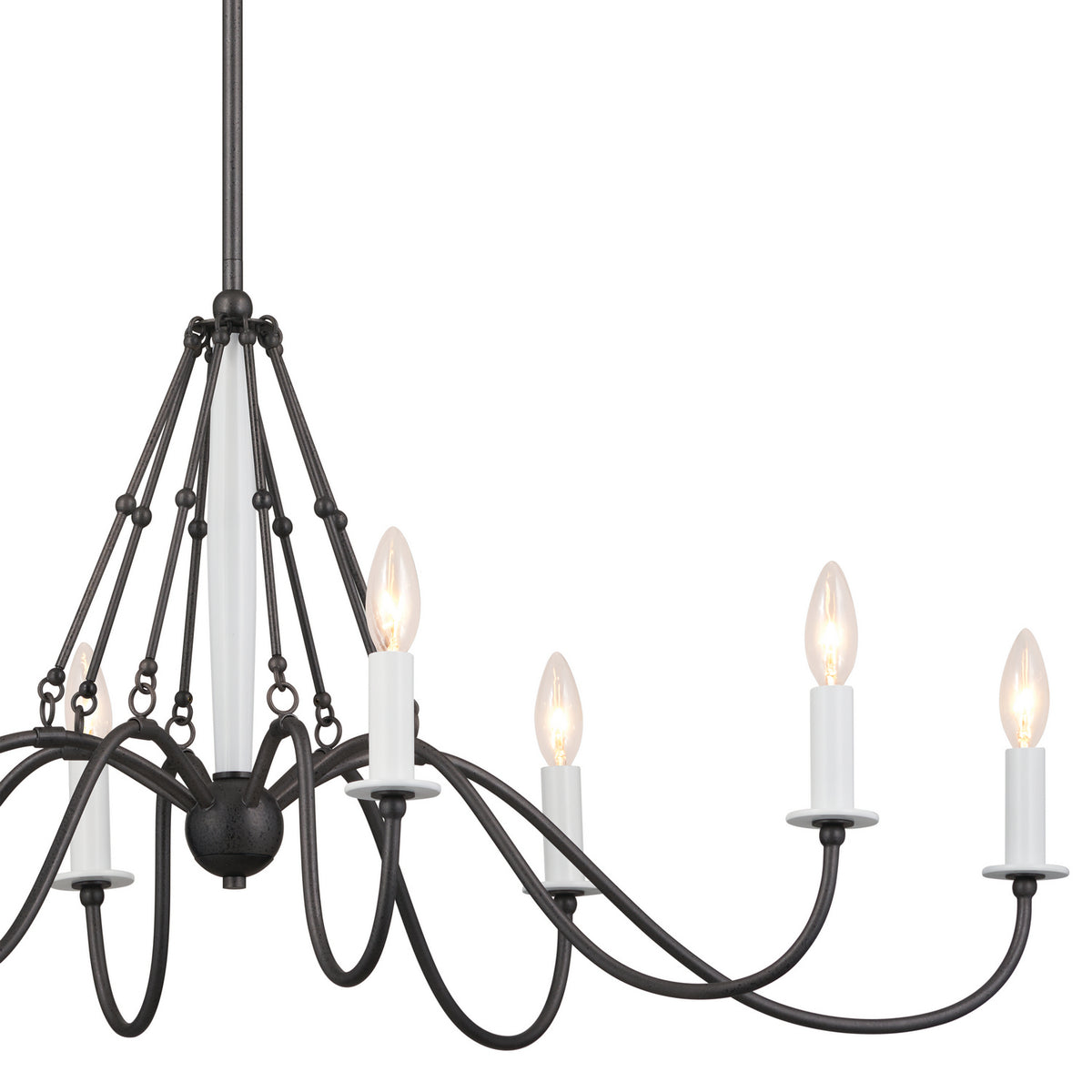 Lustre linéaire 8 lumières | Freesia
