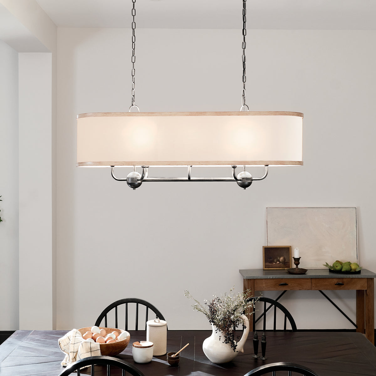 Lustre linéaire 8 lumières | Heddle