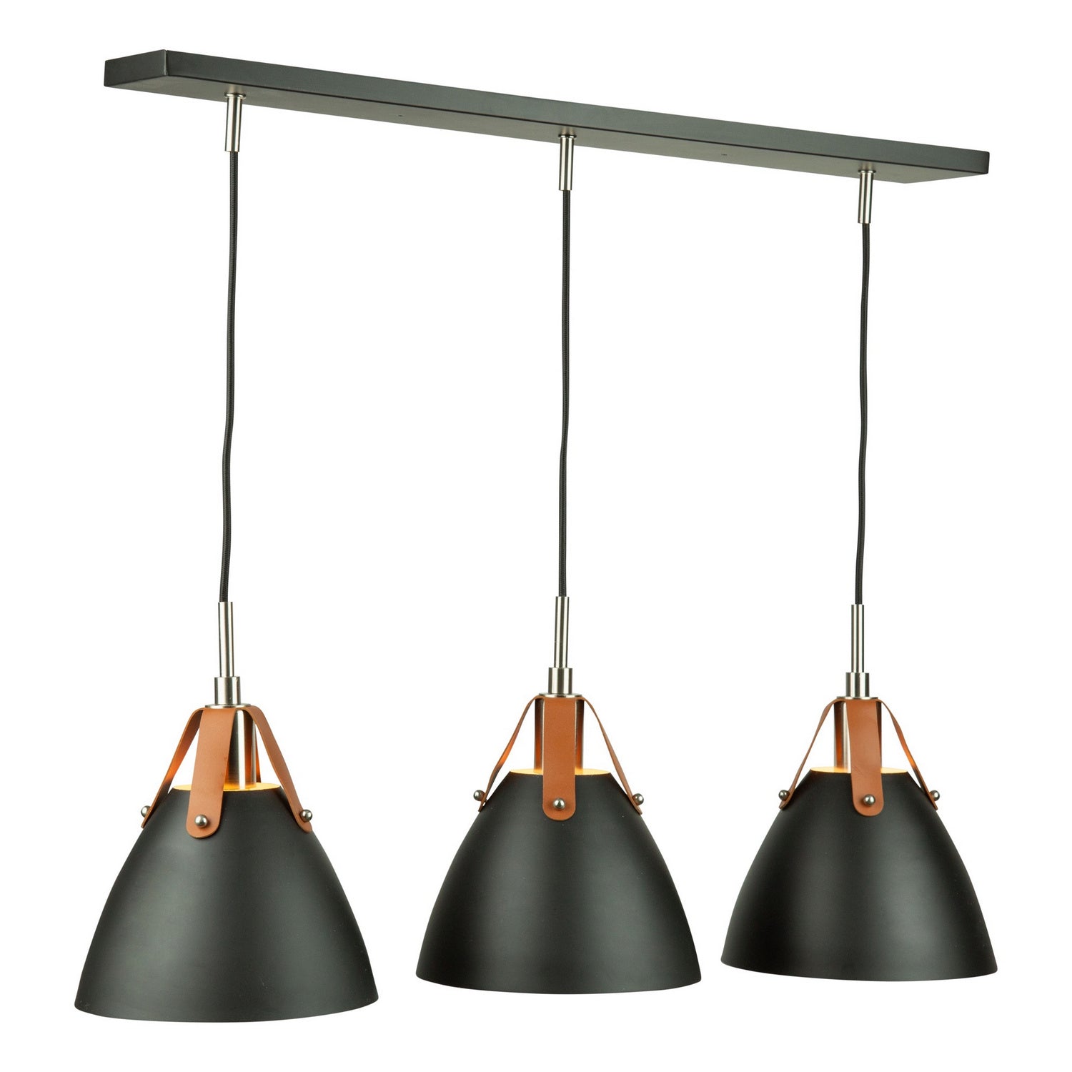 Suspension d'îlot 3 lumières | Tote