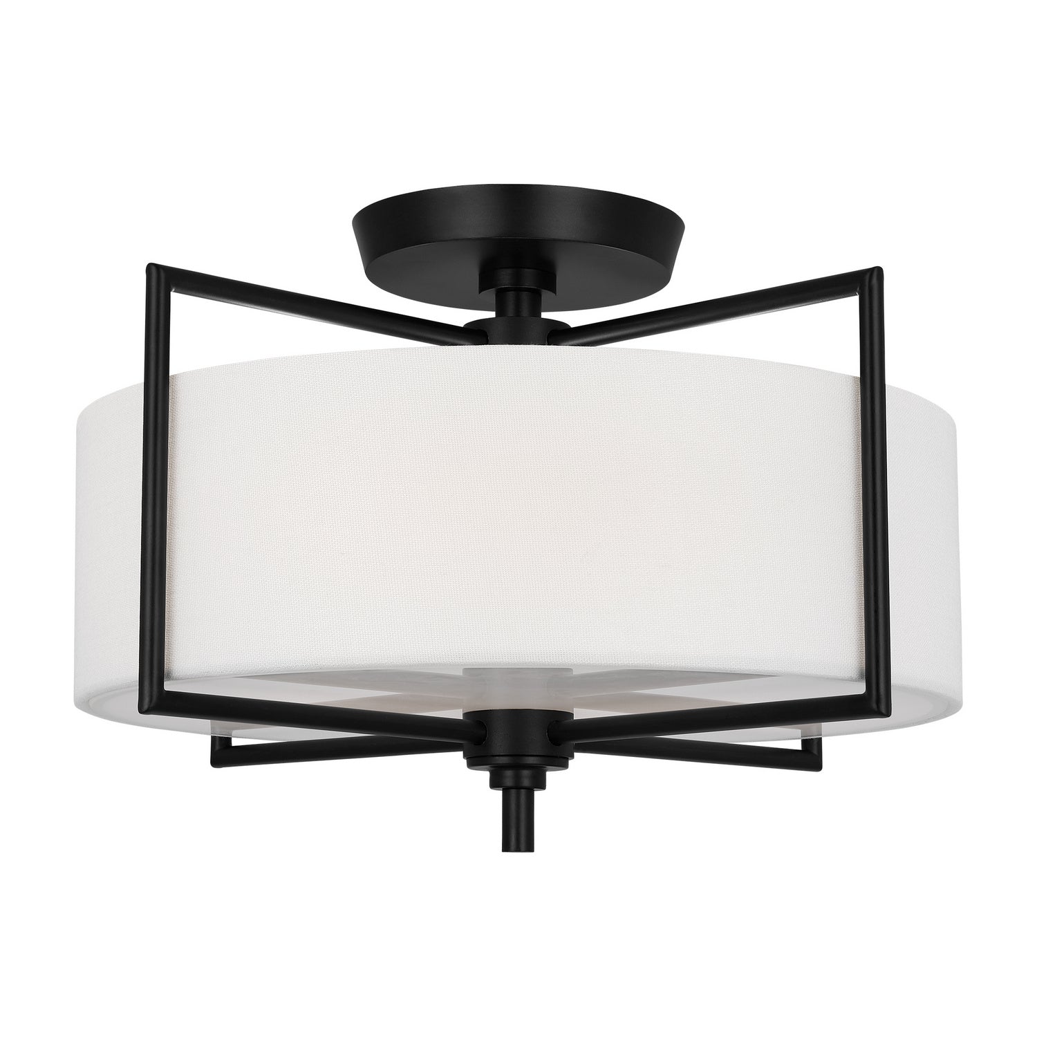 Semi-plafonnier 2 lumières | Perno