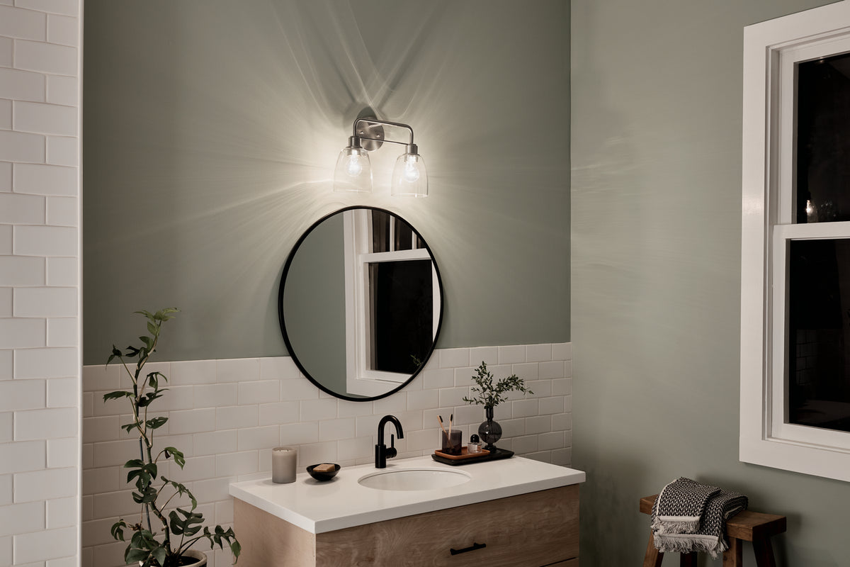 Applique de salle de bain 2 lumières | Meller