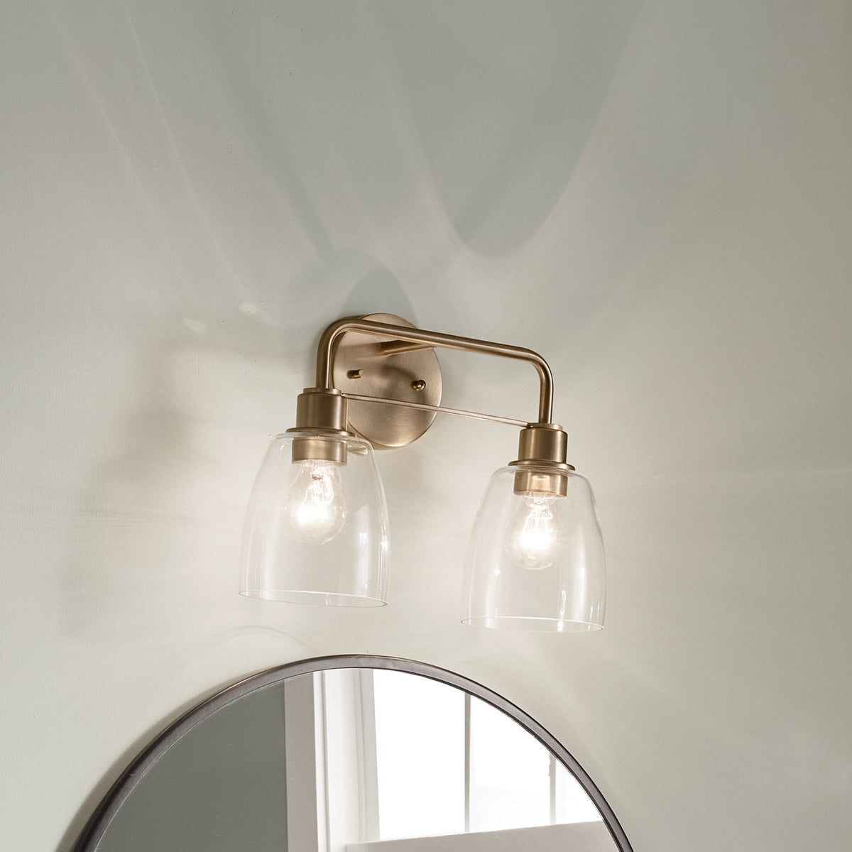 Applique de salle de bain 2 lumières | Meller