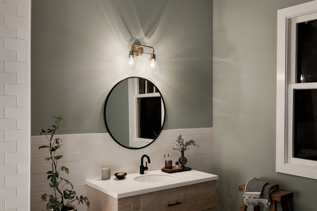 Applique de salle de bain 2 lumières | Meller