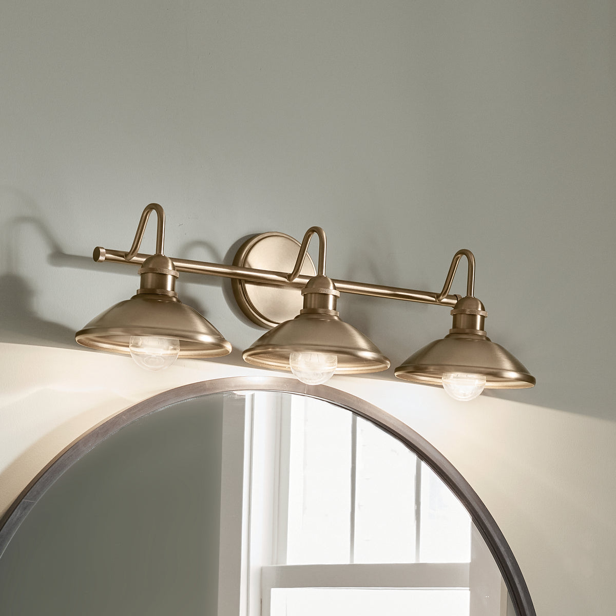 Applique de salle de bain 3 lumières | Clyde
