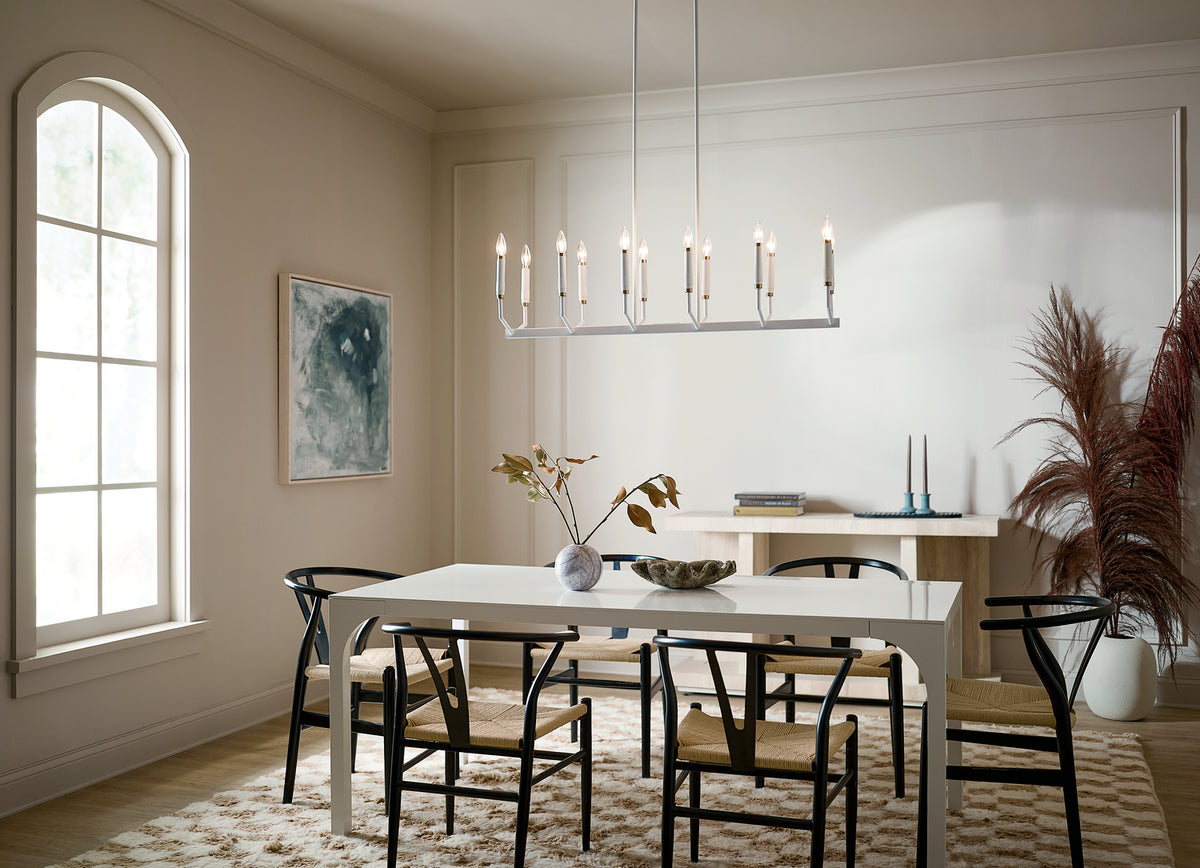 Lustre linéaire 12 lumières | Armand