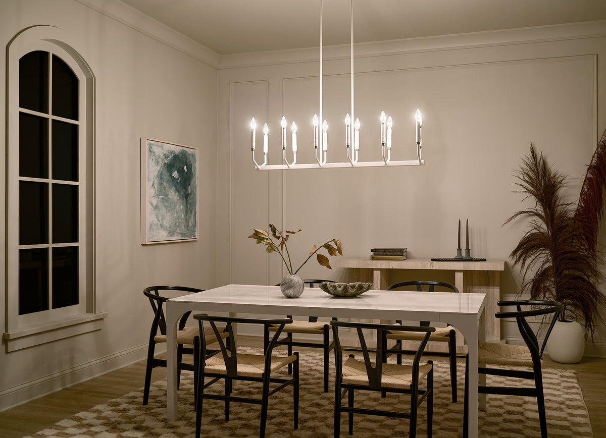 Lustre linéaire 12 lumières | Armand