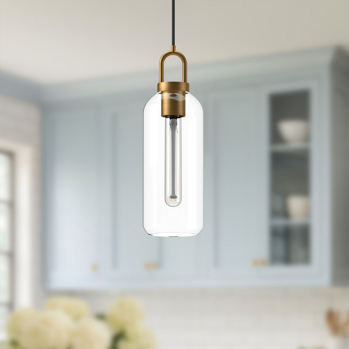 Suspension 1 lumière | Soji