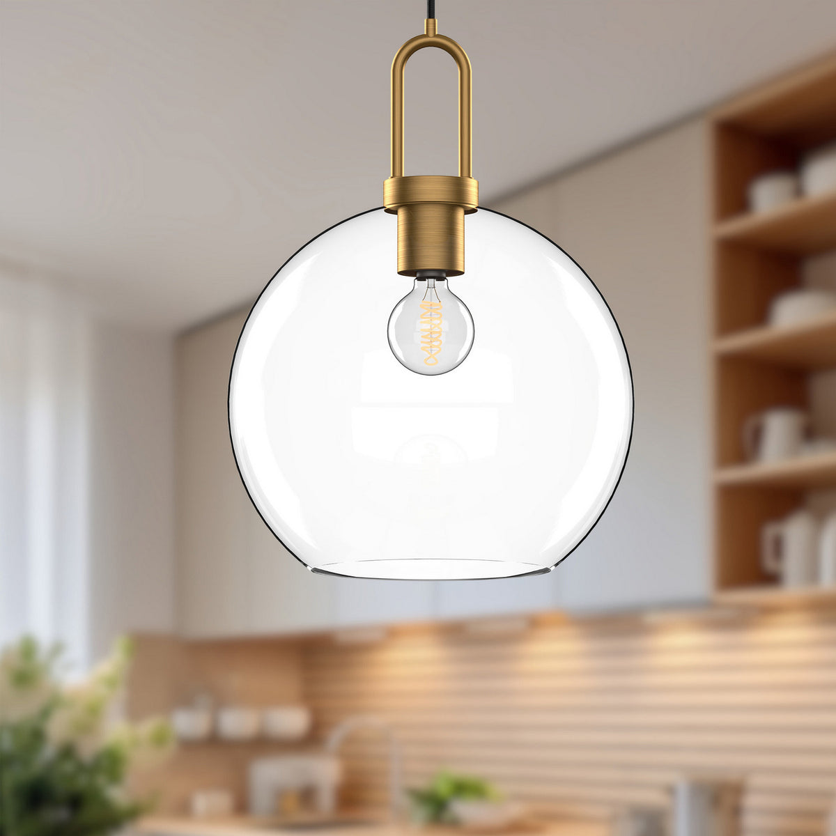 Suspension 1 lumière | Soji