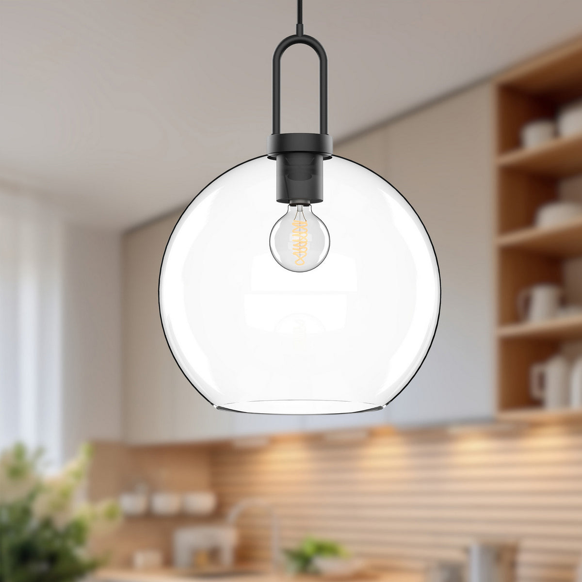 Suspension 1 lumière | Soji