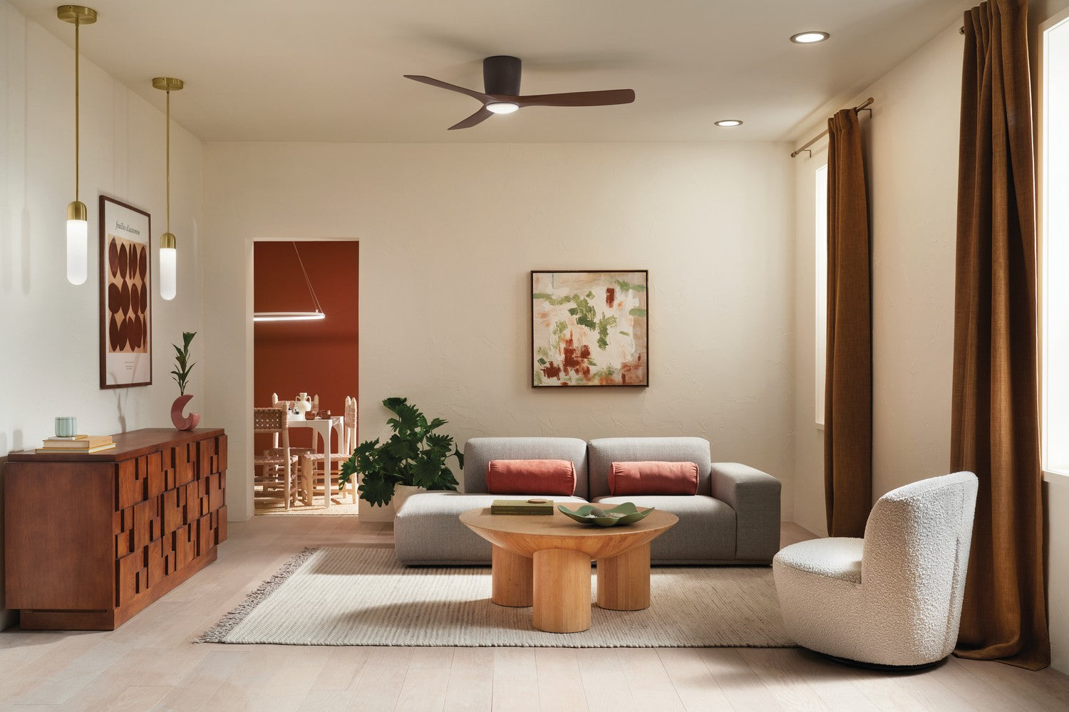 Ventilateur de plafond 54 po | Volos