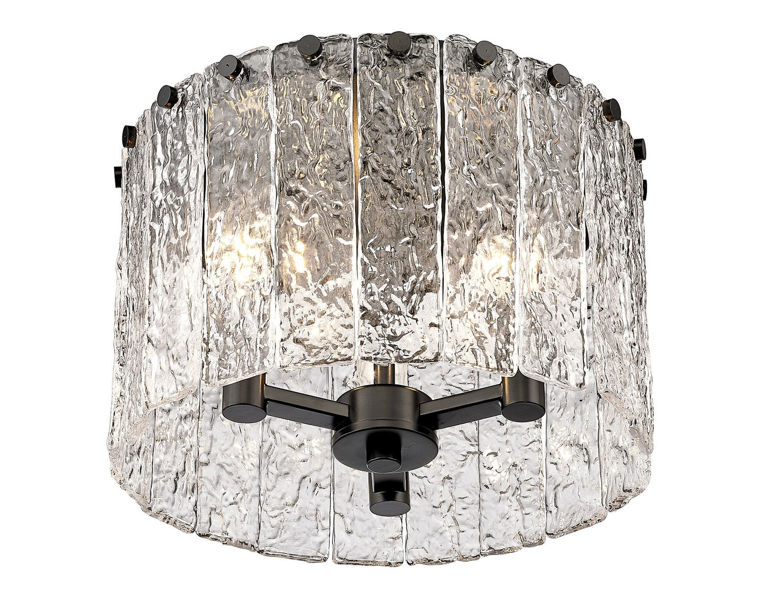 Plafonnier 3 lumières | Glacier