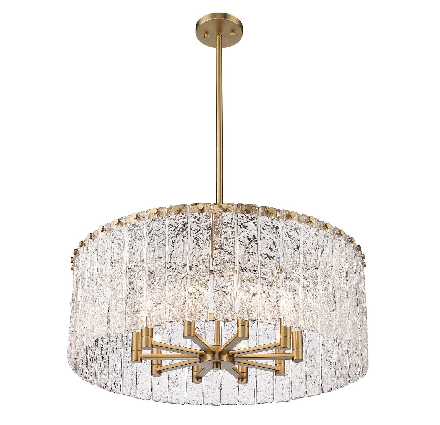 Lustre 10 lumières | Glacier