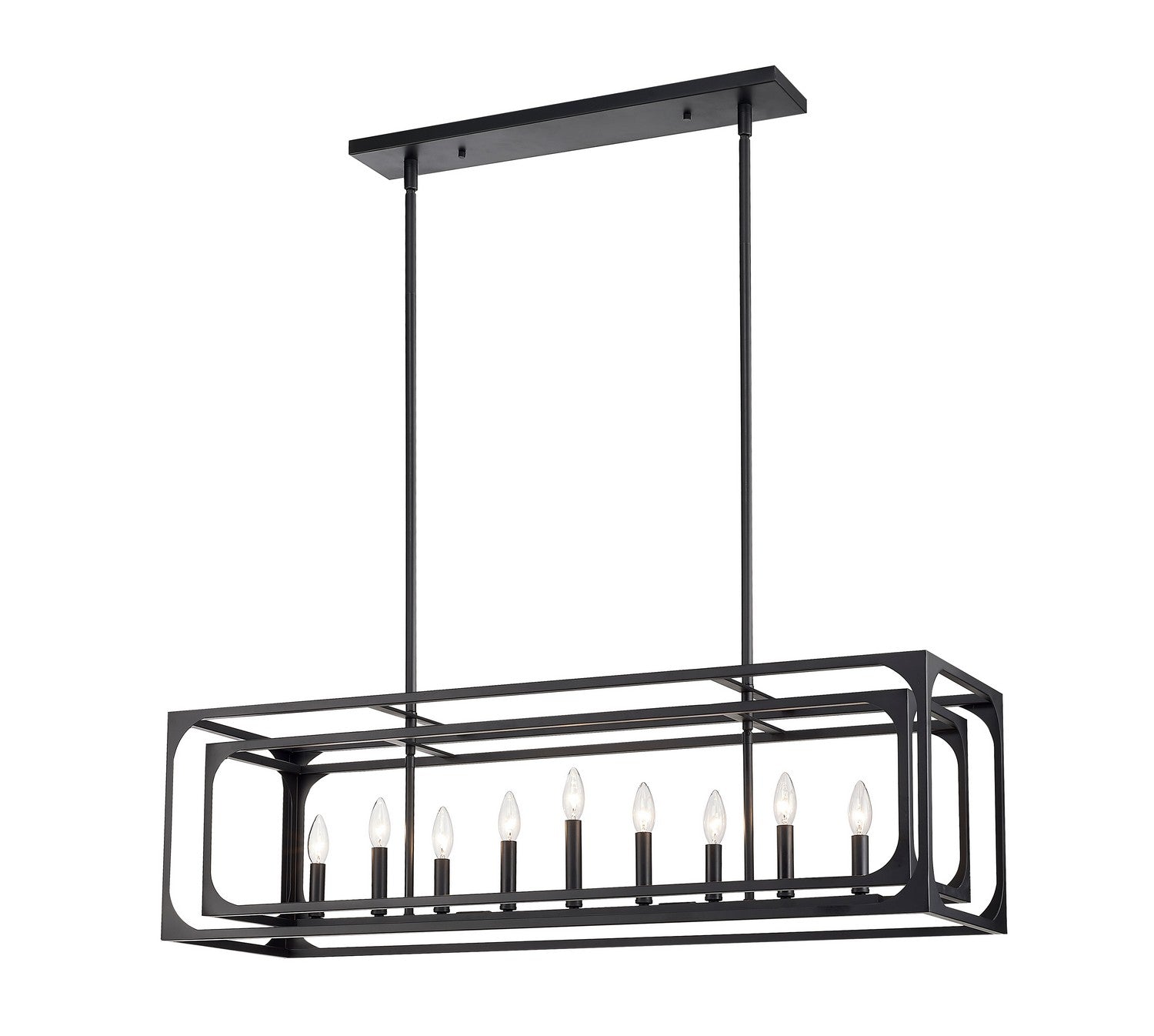 Lustre linéaire 9 lumières | Easton