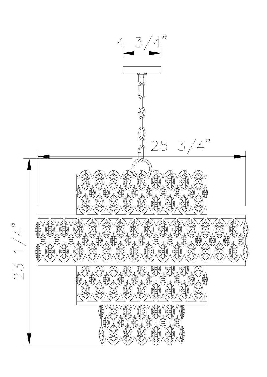 Lustre 13 lumières | Dealey