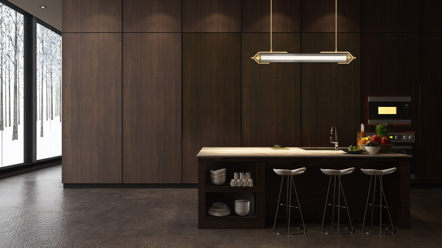 Lustre linéaire DEL | Espada