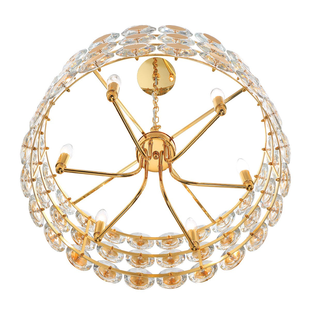 Lustre 6 lumières | Perrene