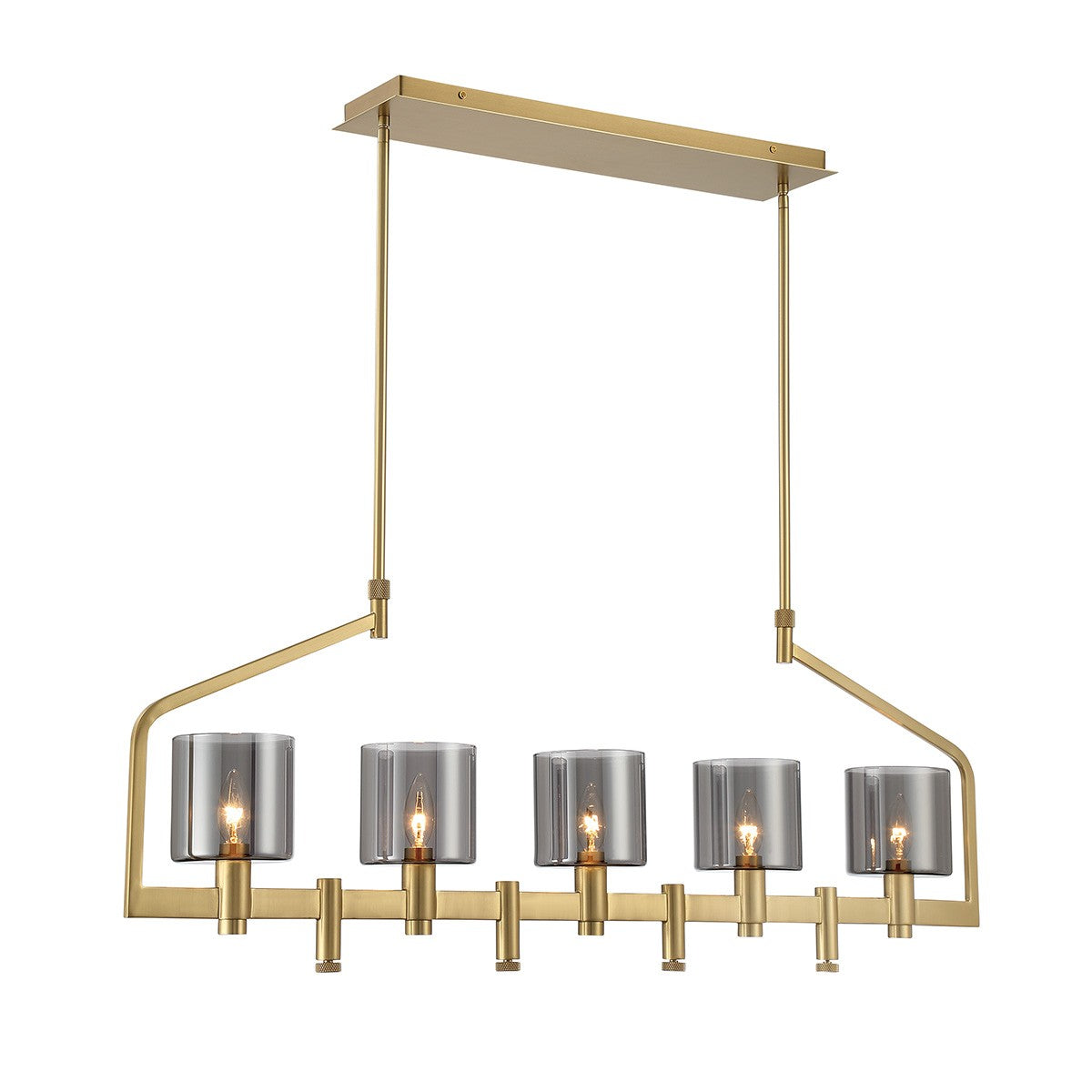 Lustre linéaire 5 lumières | Decato